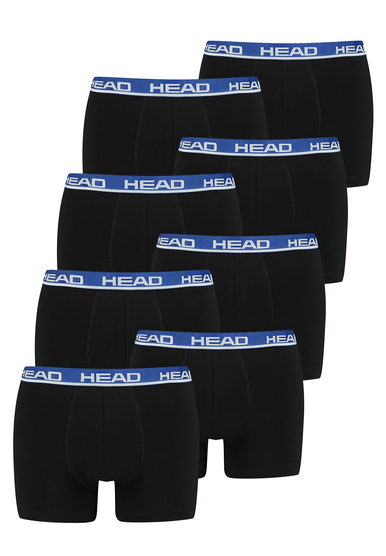 - Boxershorts Head (Spar-Set, / 8er-Pack) 008 Black Basic Head Blue 8P Boxer 8-St.,