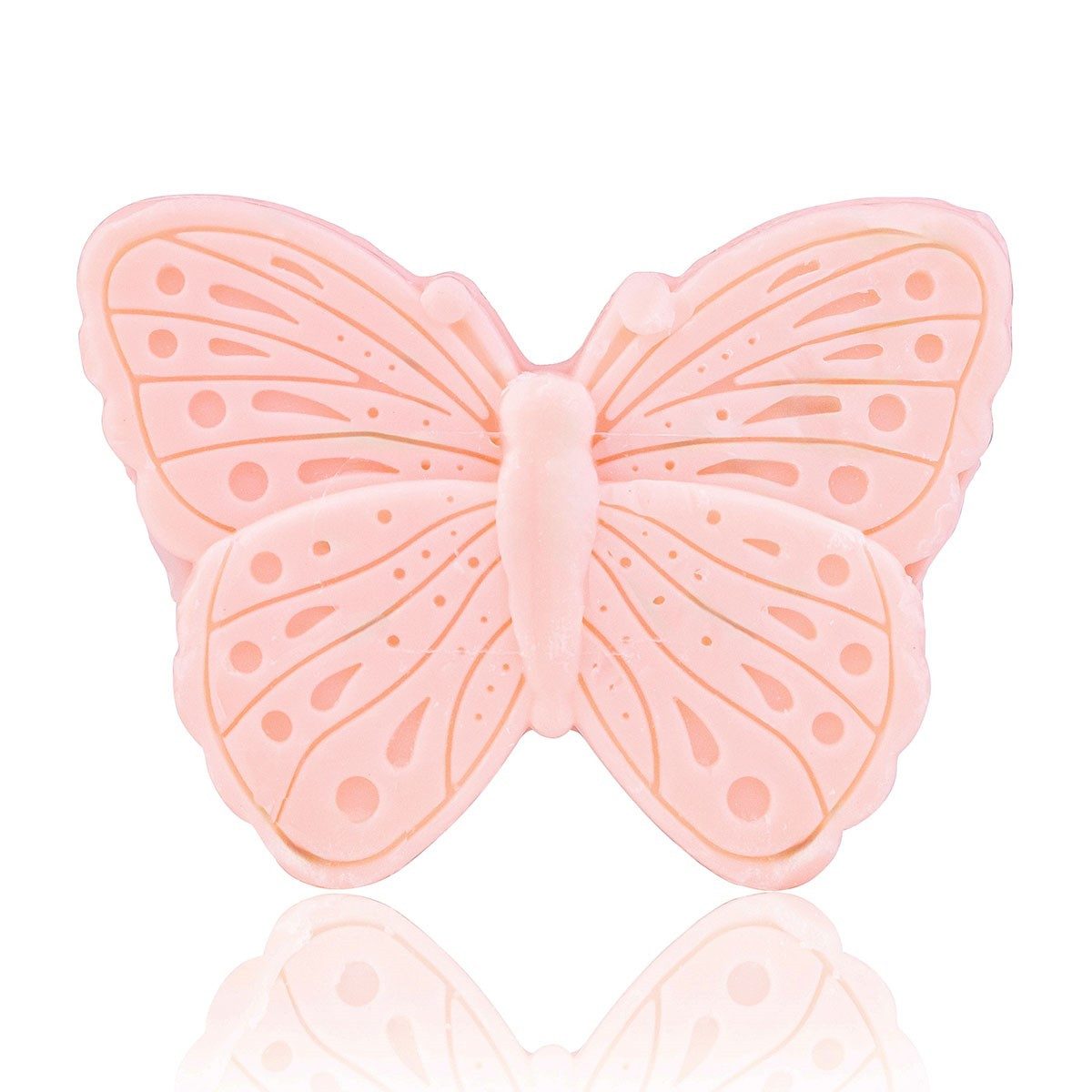 ACCENTRA Körperpflegemittel Gästeseife Schmetterling 12er Set fruchtiger Kirschduft, 12-tlg., vegan