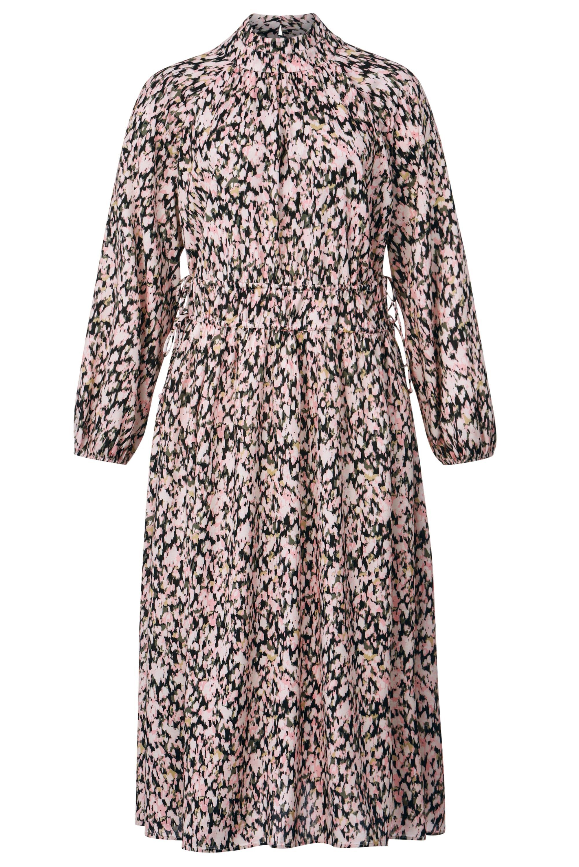 Sara Lindholm Maxikleid Midikleid A-Line Allover-Print günstig online kaufen
