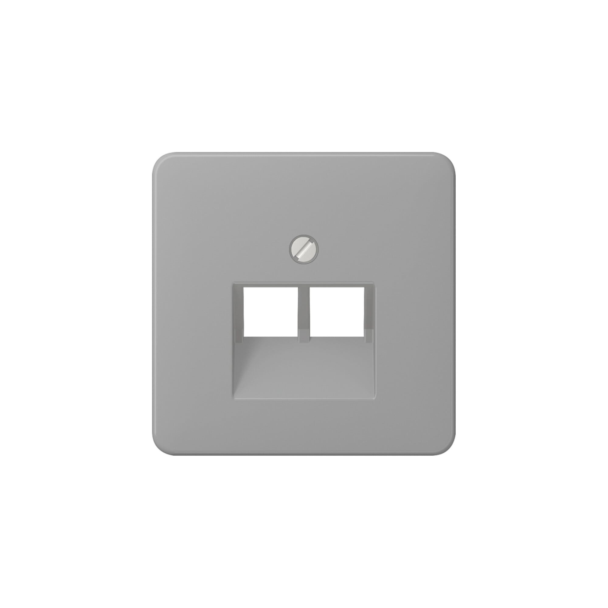 JUNG Abdeckplatte Jung Abdeckung gr für IAE/UAE-Dose CD 569-2 UA