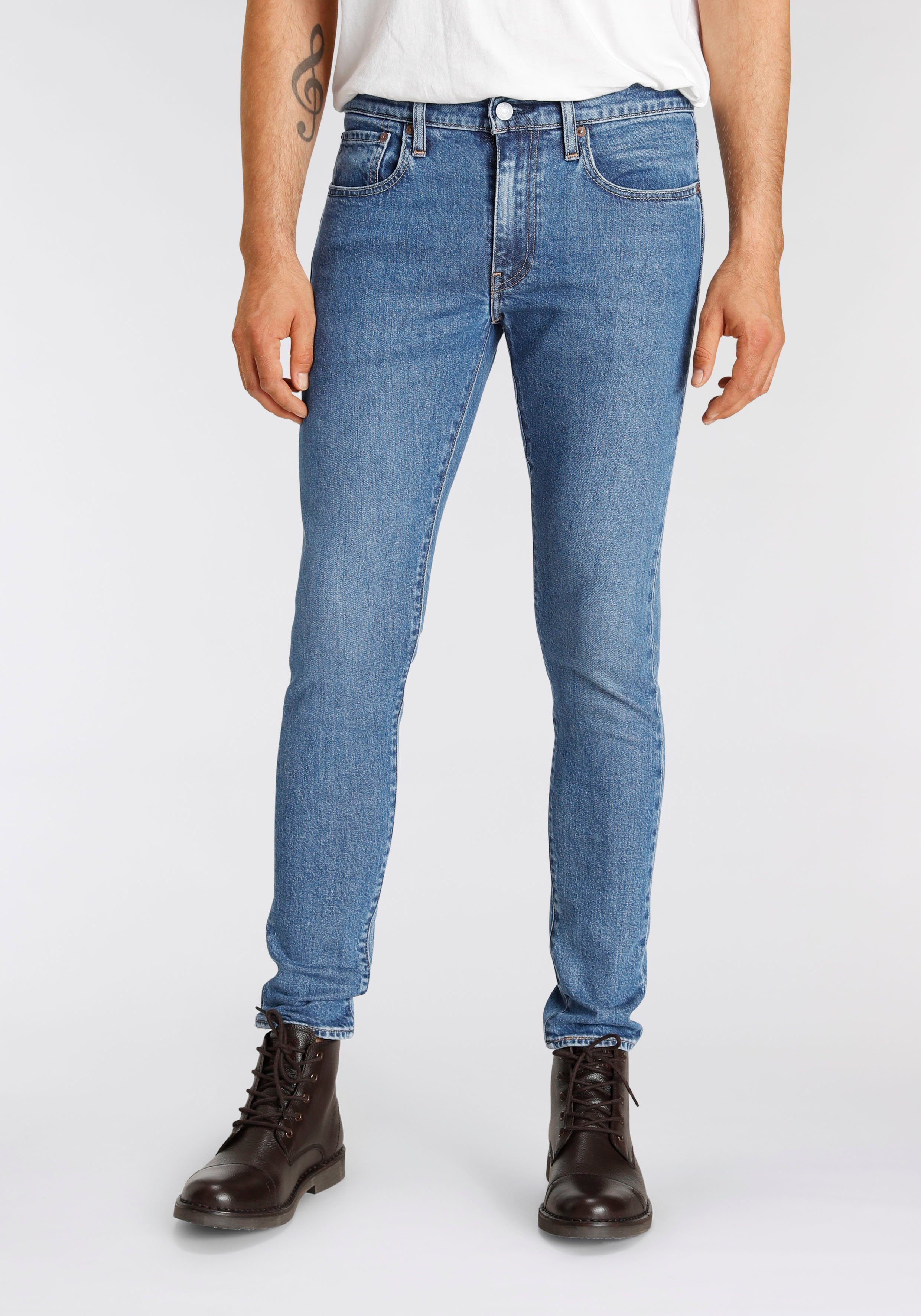 Levi's® Skinny-fit-Jeans SKINNY TAPER INDIGO MEDIUM Z1487 WORN I
