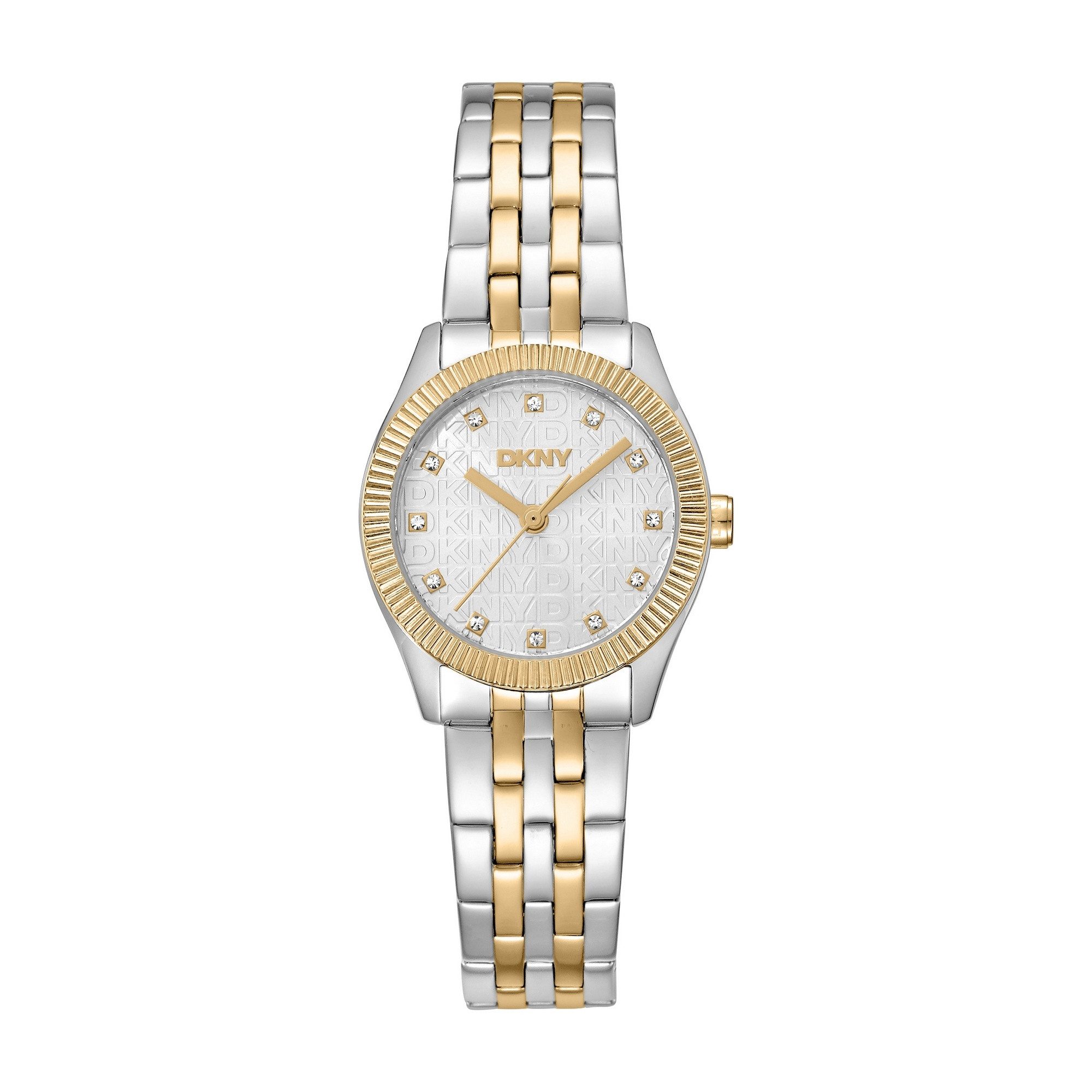 DKNY Quarzuhr Quarzuhr Damenuhr 26 mm Quarz Damen DK1L126M0125