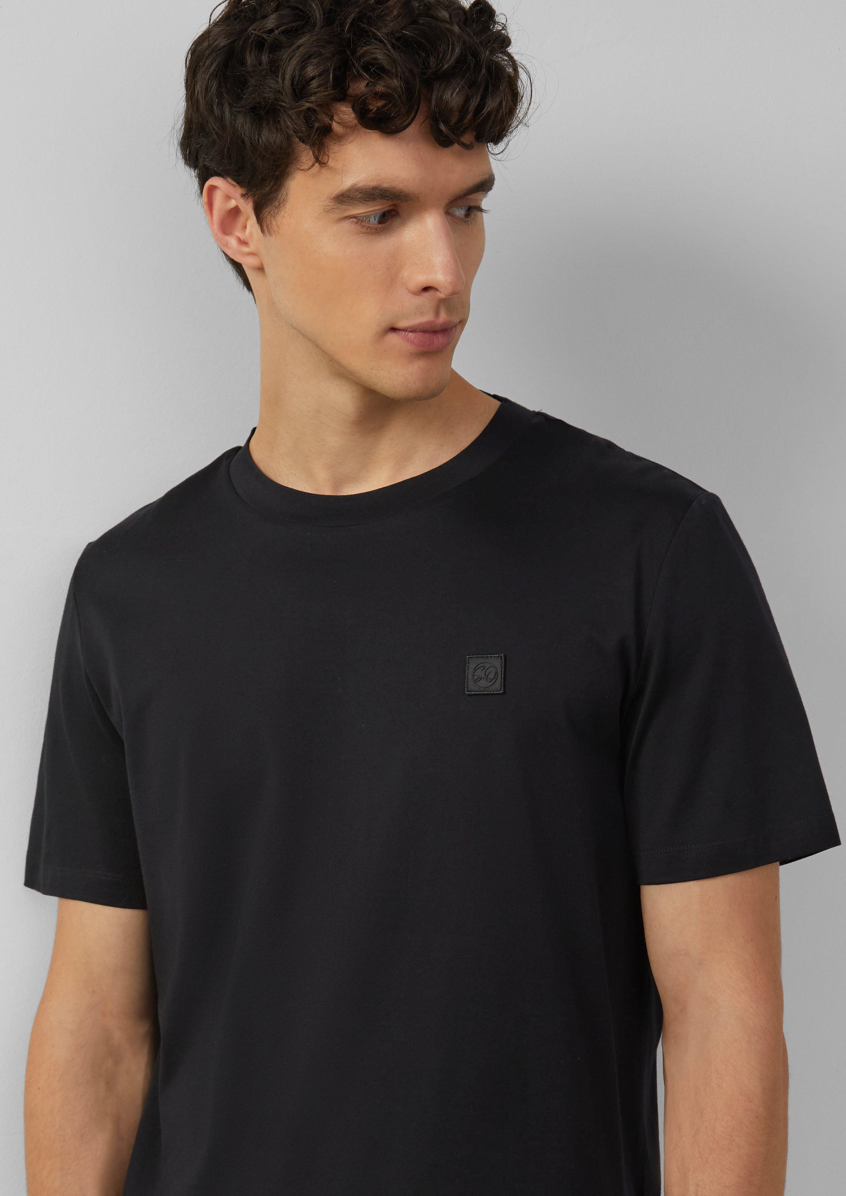 s.Oliver BLACK LABEL Kurzarmshirt T-Shirt aus günstig online kaufen