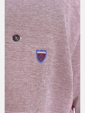 Charles Colby Langarm-Poloshirt EARL ELIOT luftiges Baumwoll Pikee