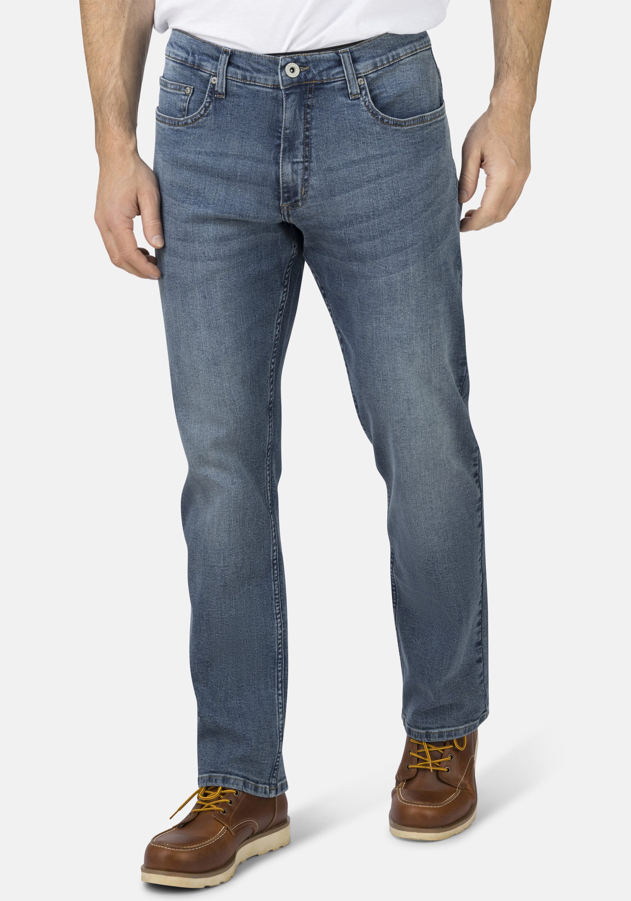 HERO by John Medoox 5-Pocket-Jeans Denver Regular Straight Stretch Jeans St günstig online kaufen