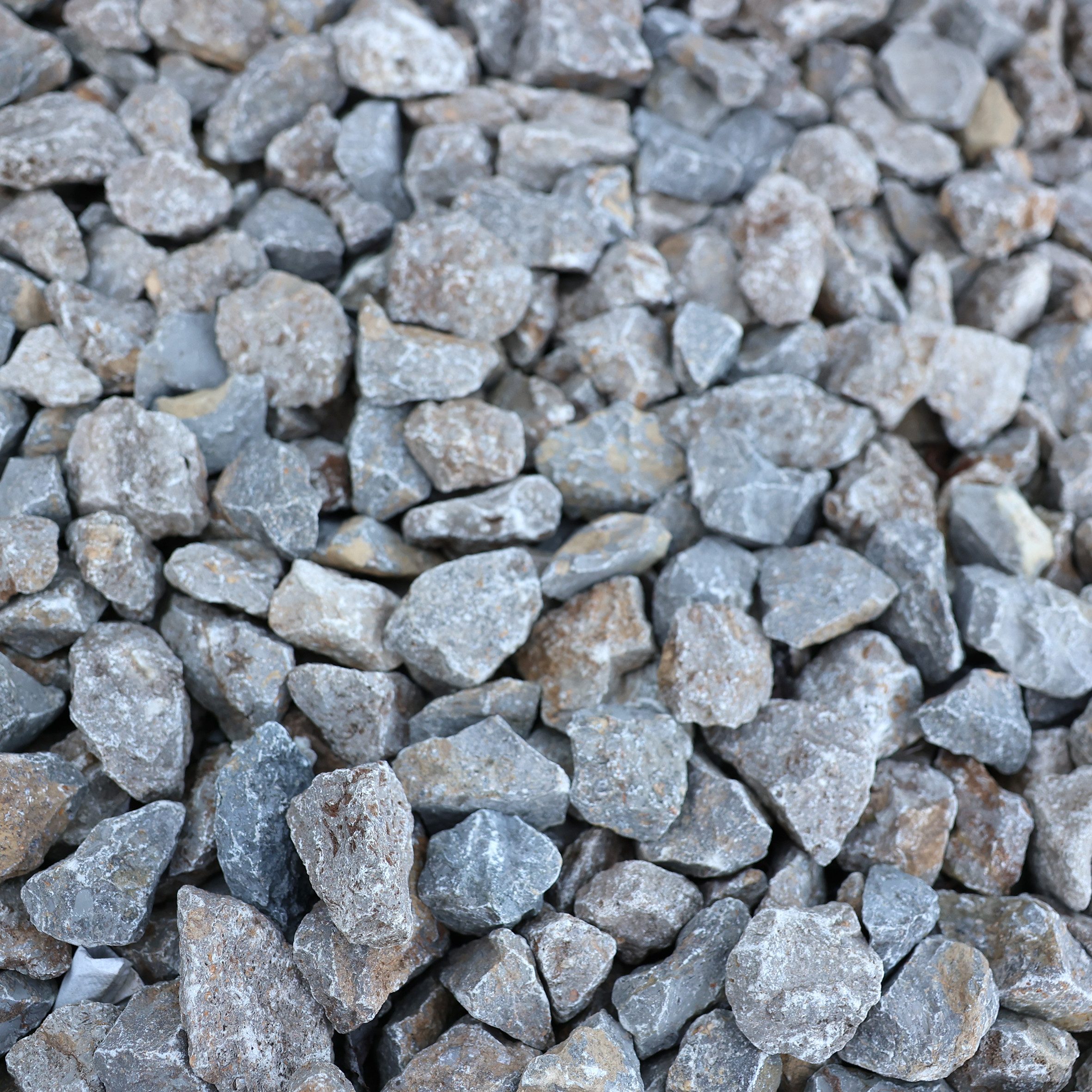 Blümelhuber Stein Muschelkalk - Schotter - 16-32 mm - 960kg Versandgewicht