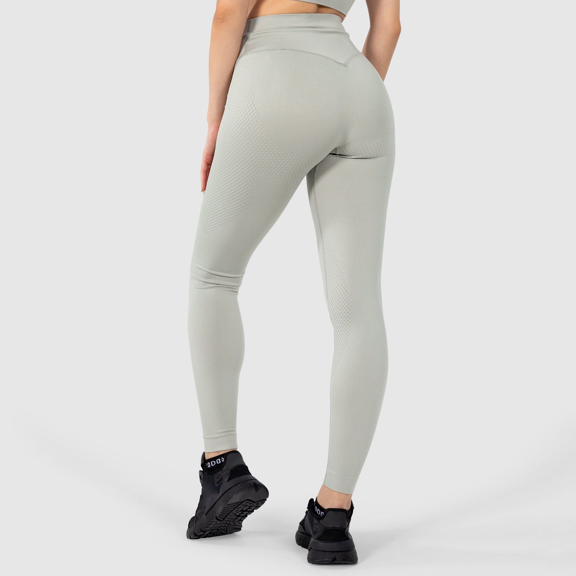 Seamless, Smilodox Leggings Nachhaltig Zoe Hellgrau