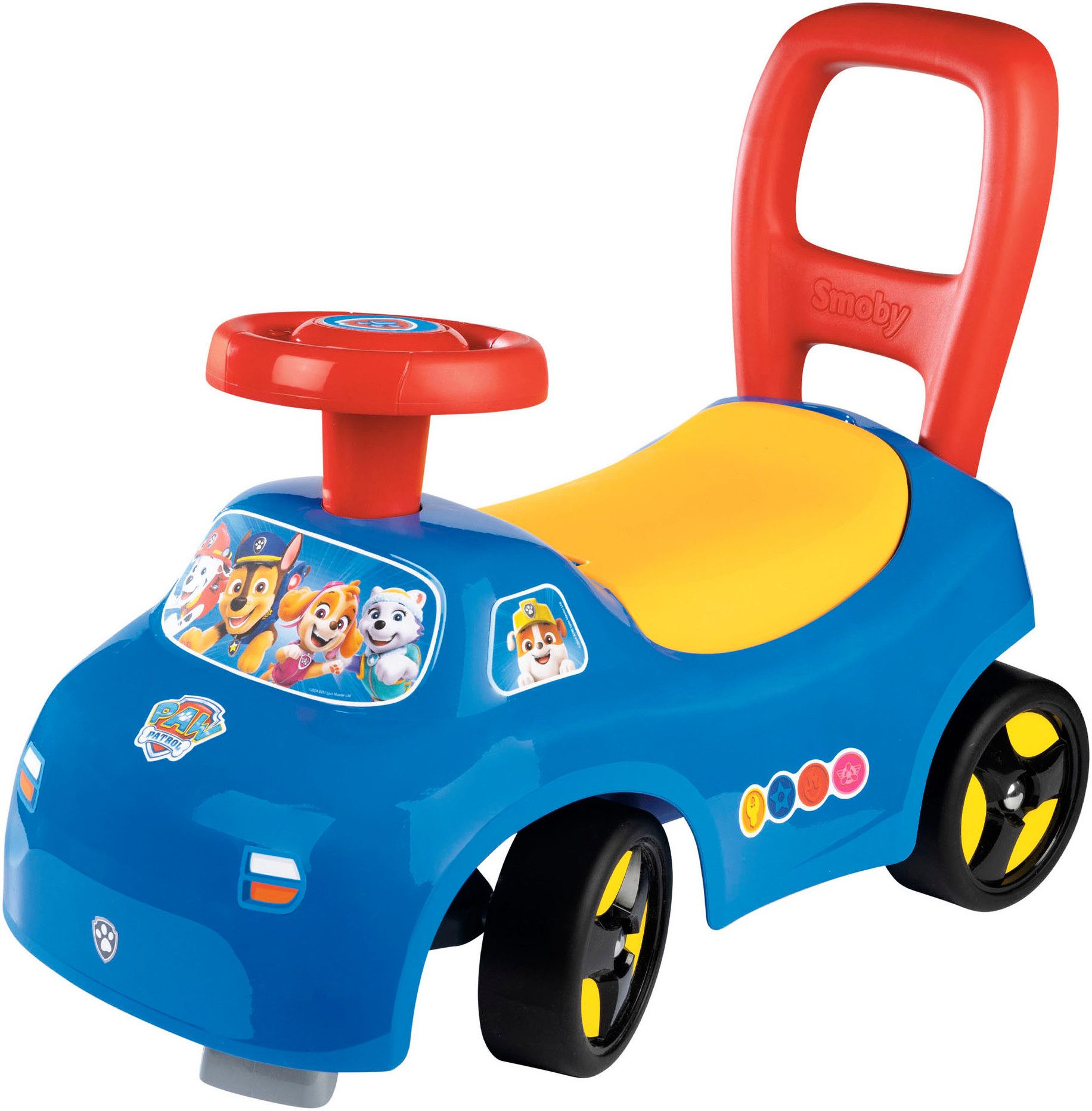 Smoby Rutscherauto Paw Patrol Rutschauto, auch als Lauflernhilfe nutzbar, Made in Europe