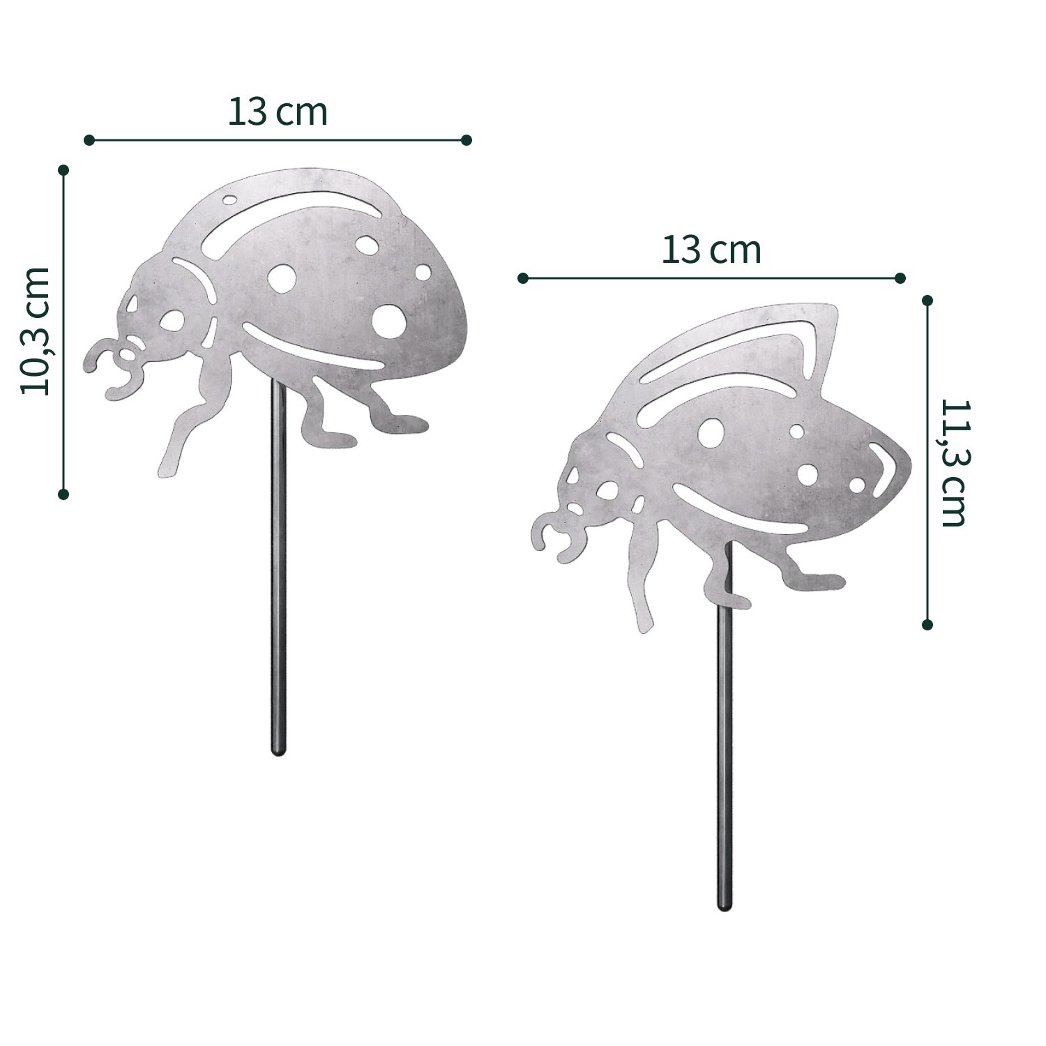 VERDOBA Gartenfigur Gartenstecker in Rost & günstig online kaufen