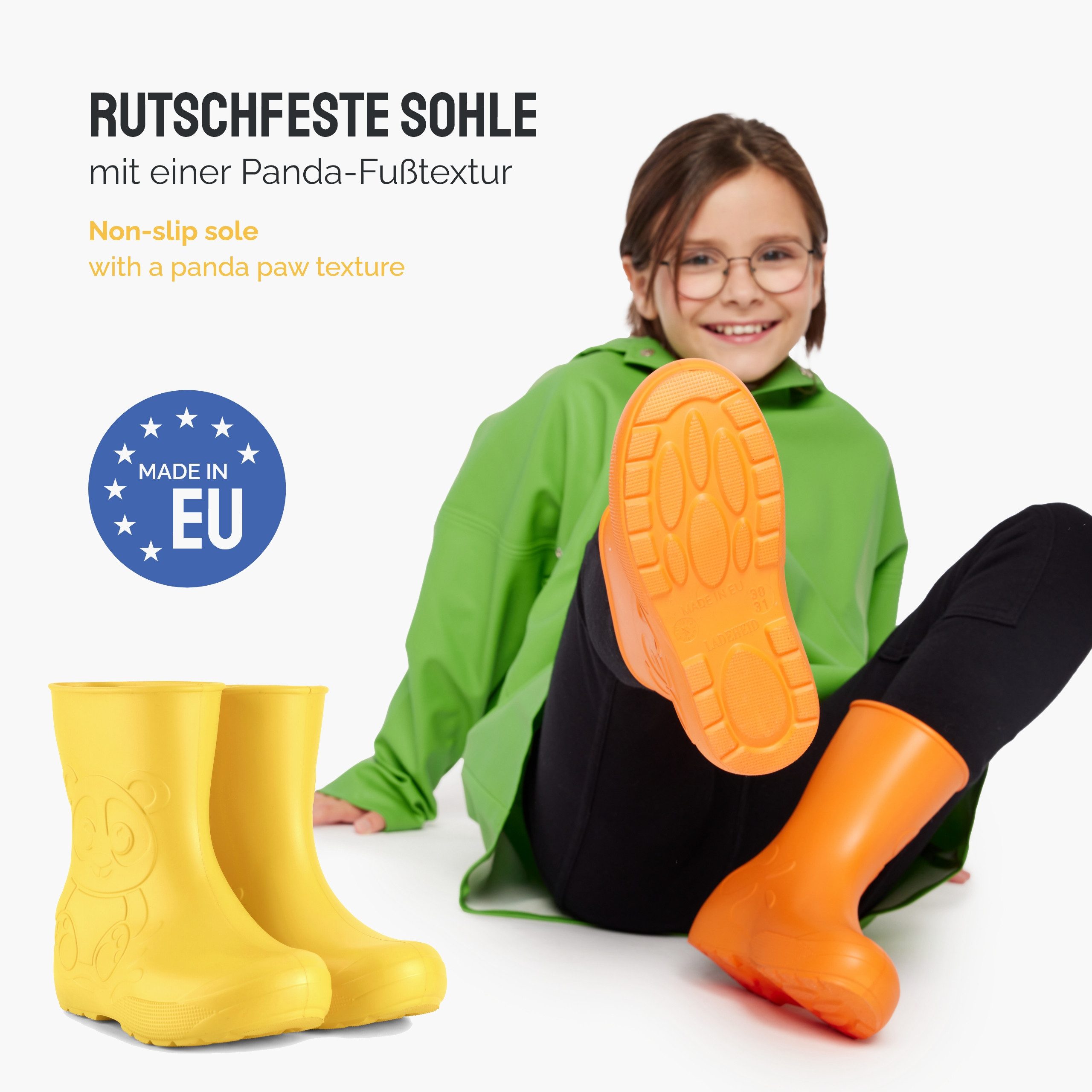 Ladeheid EVA Kinder Regenschuhe LA-CA-10 Gummistiefel – Bild 5 von 5
