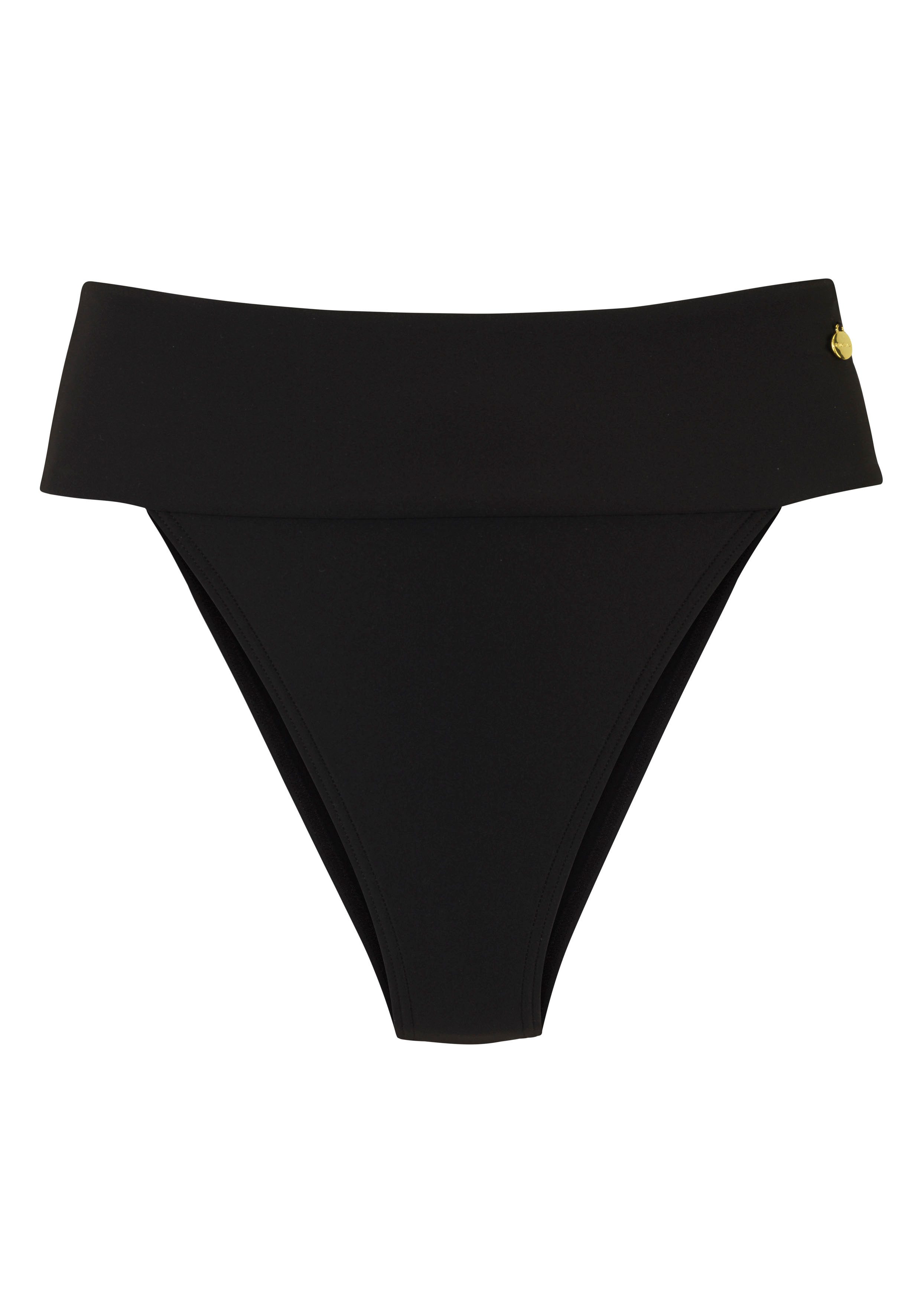 LASCANA Highwaist-Bikini-Hose Gill mit modischem Ziergürtel günstig online kaufen