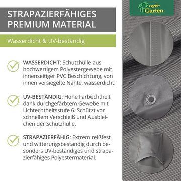 mehr Garten Gartenmöbel-Schutzhülle Premium, Premium Gartenmöbel-Schutzhülle rund: Ø175x94(H) cm I Abdeckung für Ga