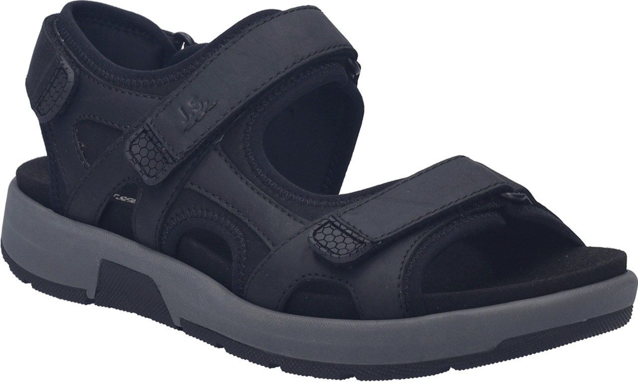 Josef Seibel Emeric 06 Trekkingsandale Sommerschuh, Bequemschuh mit Klettverschlüssen, H-Weite
