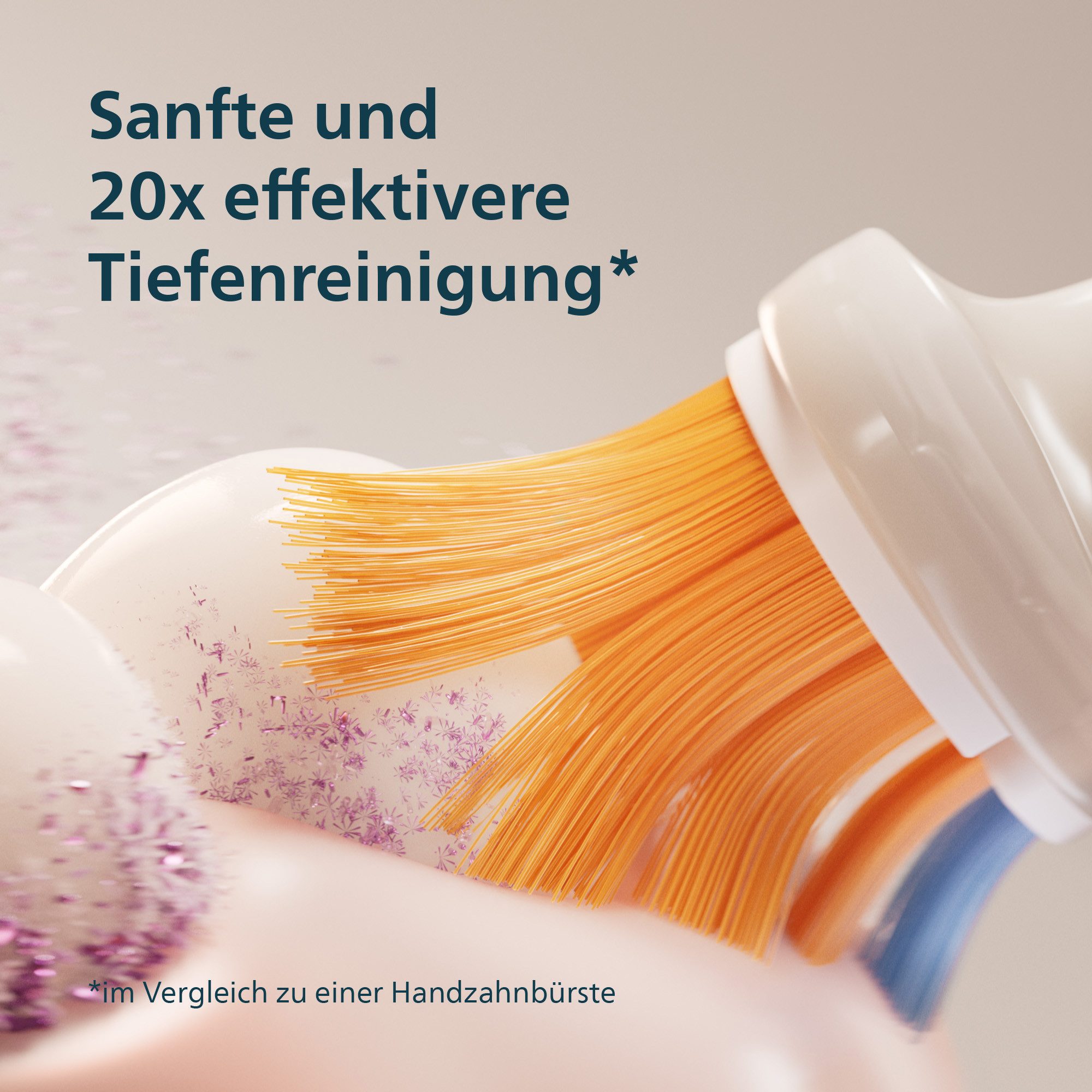 Philips Sonicare Elektrische Zahnbürste Diamond Clean Prestige HX9992, Aufsteckbürsten: 1 St., mit Schalltechnologie, SenseIQ-Technologie, KI gesteuerte Sonicare App