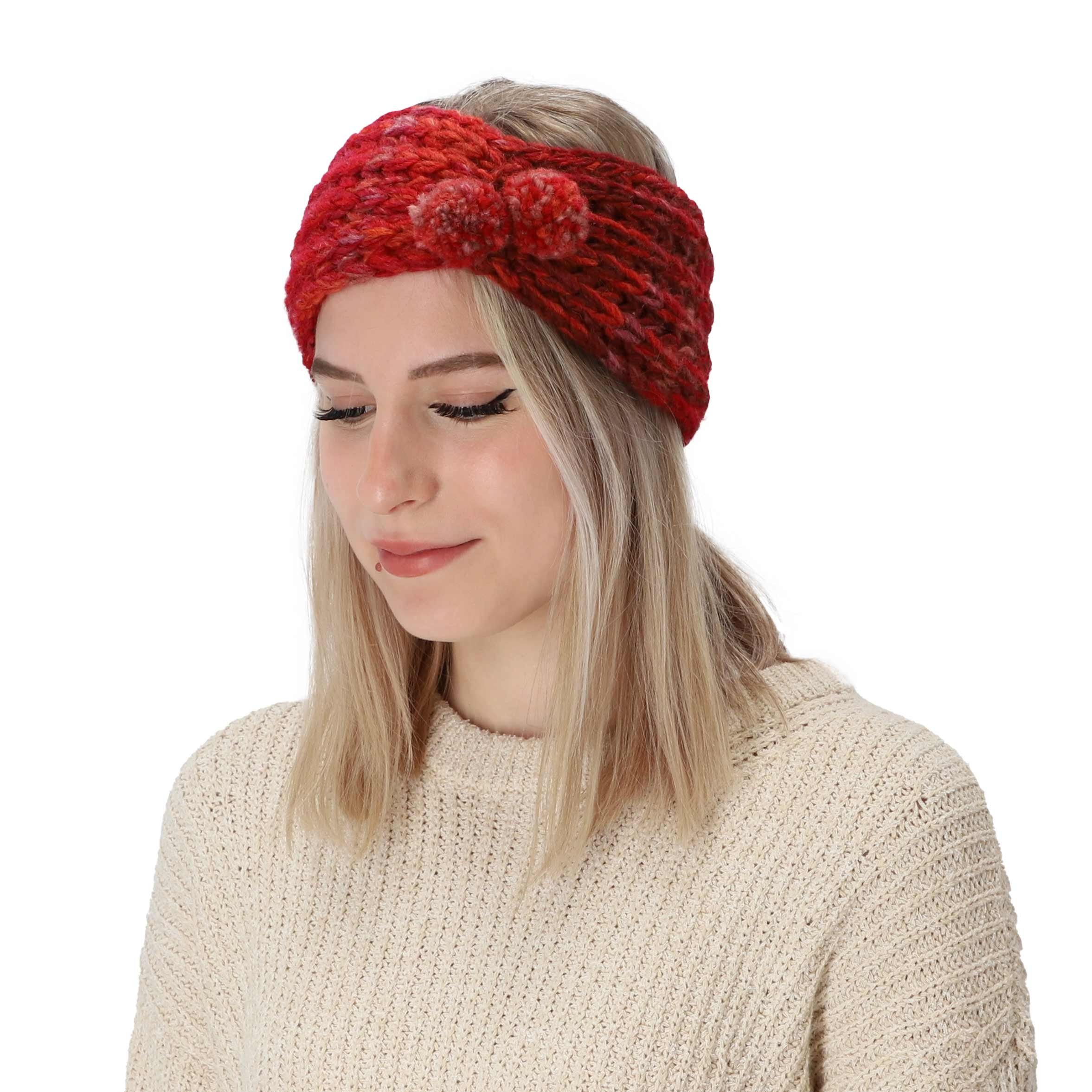 halsüberkopf Accessoires Stirnband Stirnband Stirnband mit Farbverlauf und Applikation