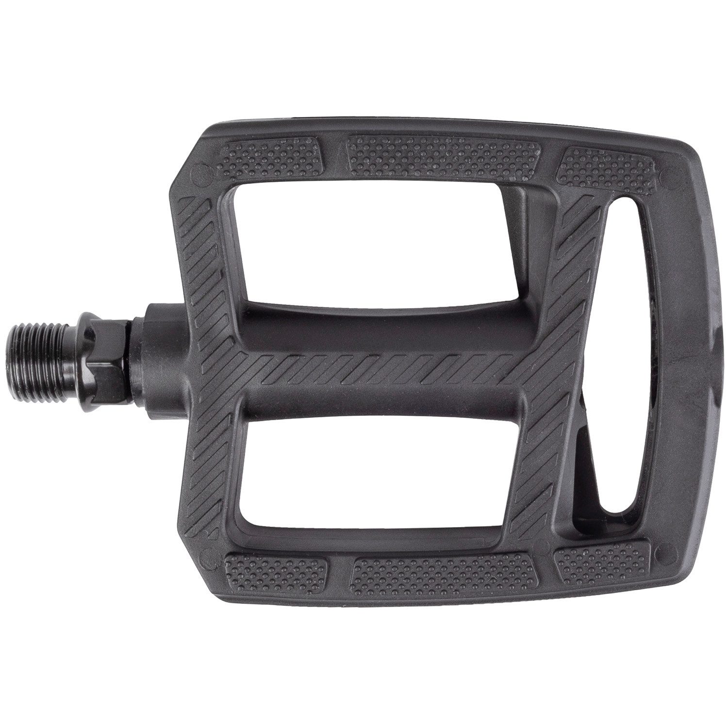 KHEbikes Plattformpedale PRISM MTB Pedale 9/16" PVC – leicht & günstig (Geeignet für 3-teilige Kurbeln)