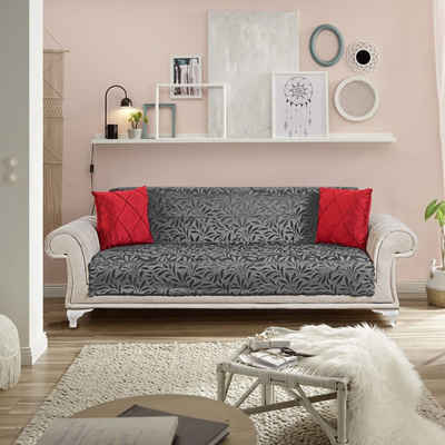 Sofaschoner Sofaüberwurf / Couchüberwurf Anti-rutsch Tagesdecke Sesselschutz Möbelschutz Überwürfe Sofa Abdeckung Sofaschutz Couchüberzug Couchabdeckung Melody, Anti-Rutsch Noppen