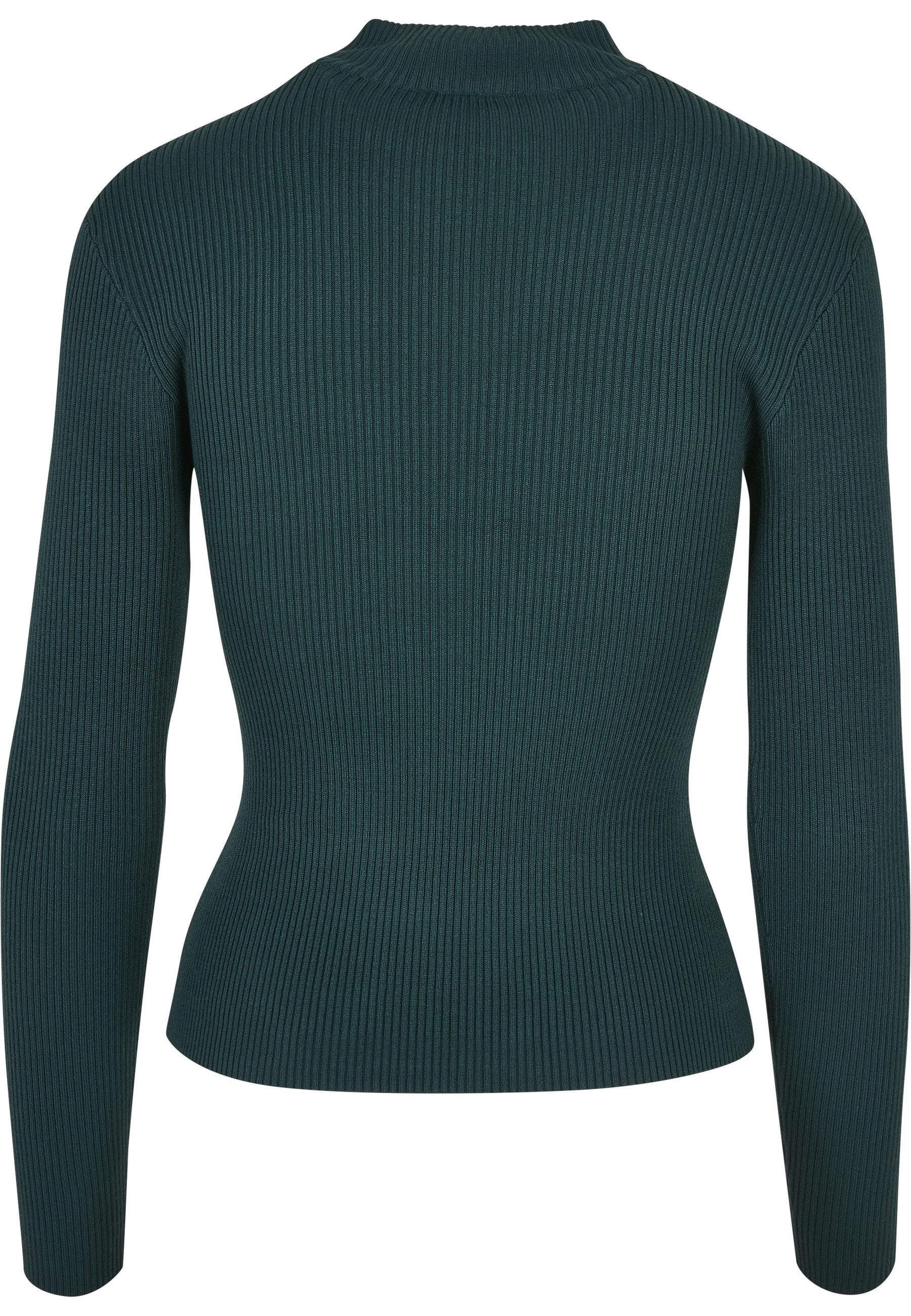 URBAN CLASSICS Longsweatshirt Urban Classics Damen Ladies Rib Knit Turtelneck Sweater (1-tlg)