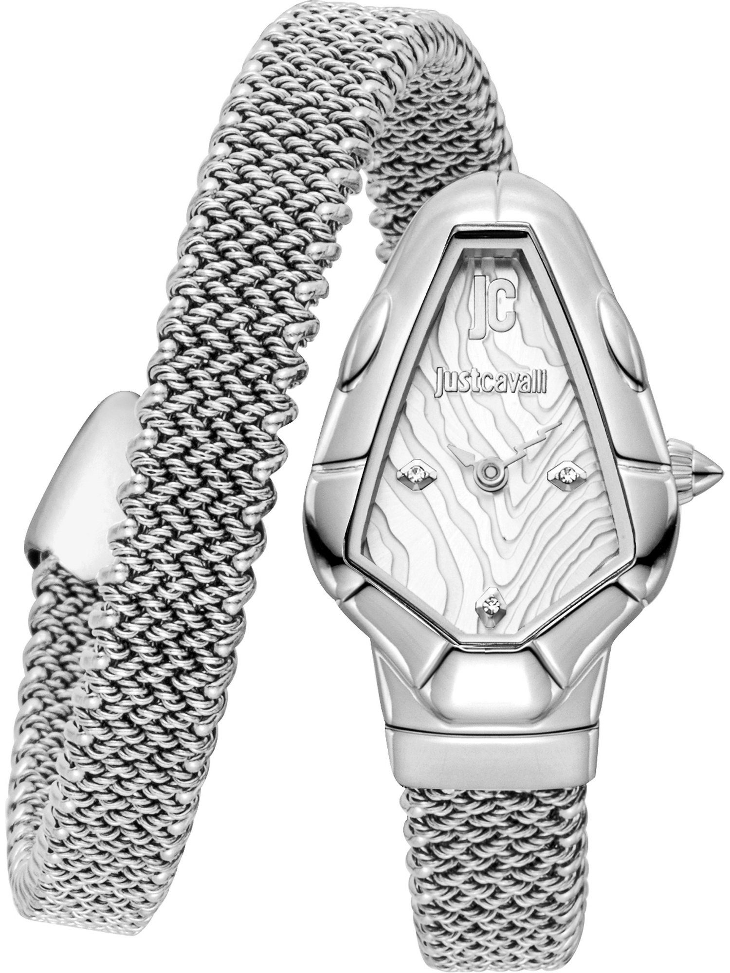 Just Cavalli Chronograph Just Cavalli Damen-Uhren Analog Quarz, Klassikuhr