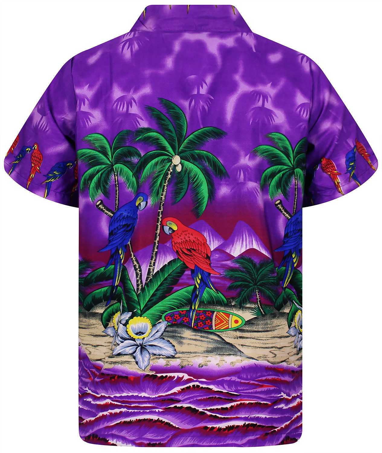 King Kameha Hawaiihemd Parrot Funky Hawaii-Hemd günstig online kaufen