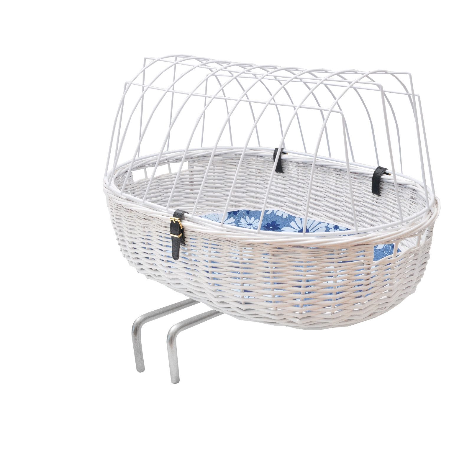 Aumüller Tierfahrradkorb Fahrrad-Tierkorb weiß, L: 68 cm, inkl. Klickfix, S günstig online kaufen