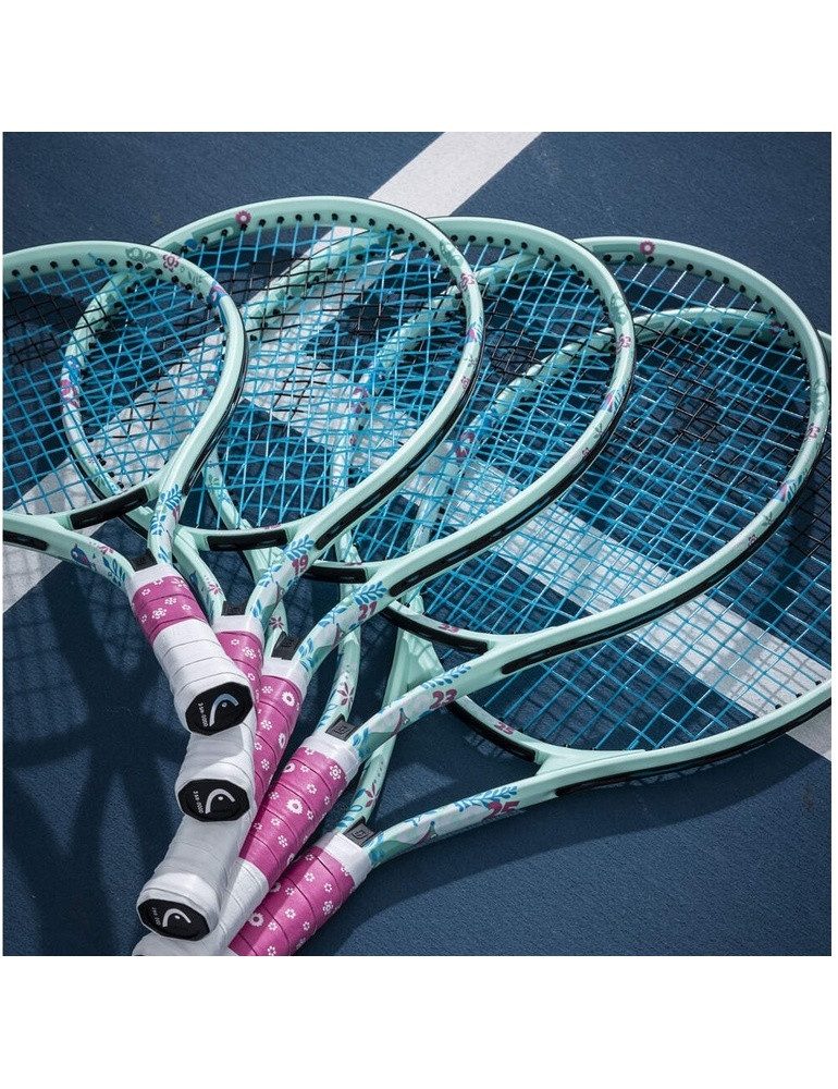 Head Tennisschläger Coco 23in (7-10 Jahre) 2024 mintgrün - besaitet