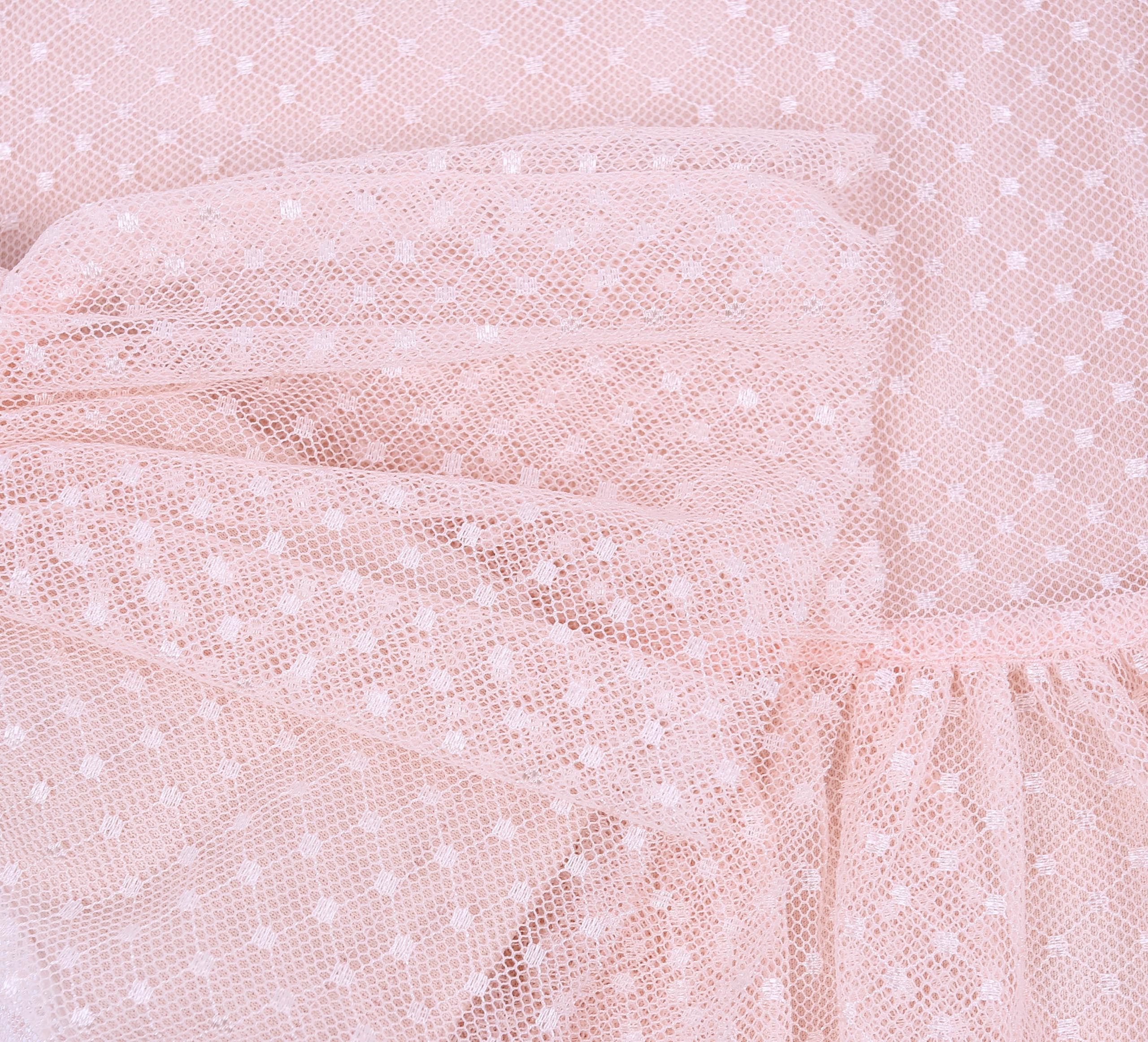 Sarcia.eu Rüschenbluse Pinkes Mädchentunika mit Rüsche 3-4 Jahre