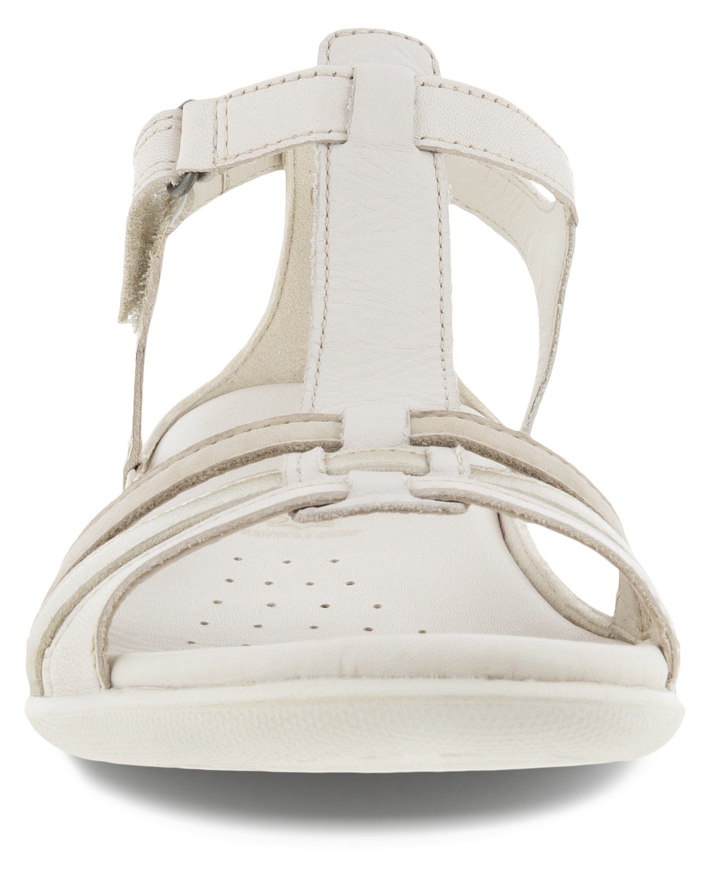 Ecco FLASH Riemchensandale, Sommerschuh, Sandalette, Klettschuh, im Metallic-Look