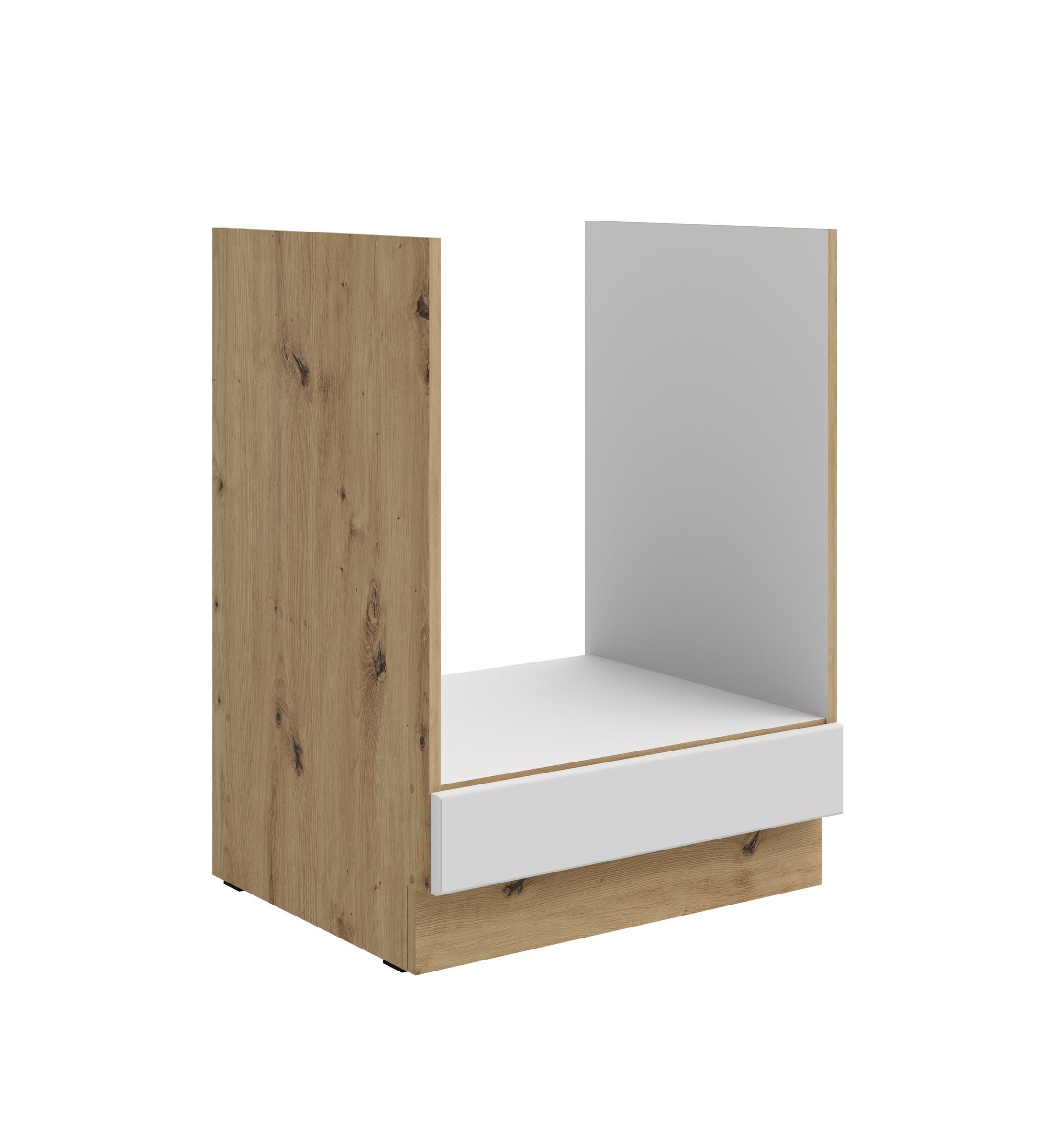 Küchen-Preisbombe Herdumbauschrank 60 Küche Stilo Weiss Eiche Artisan Küche günstig online kaufen