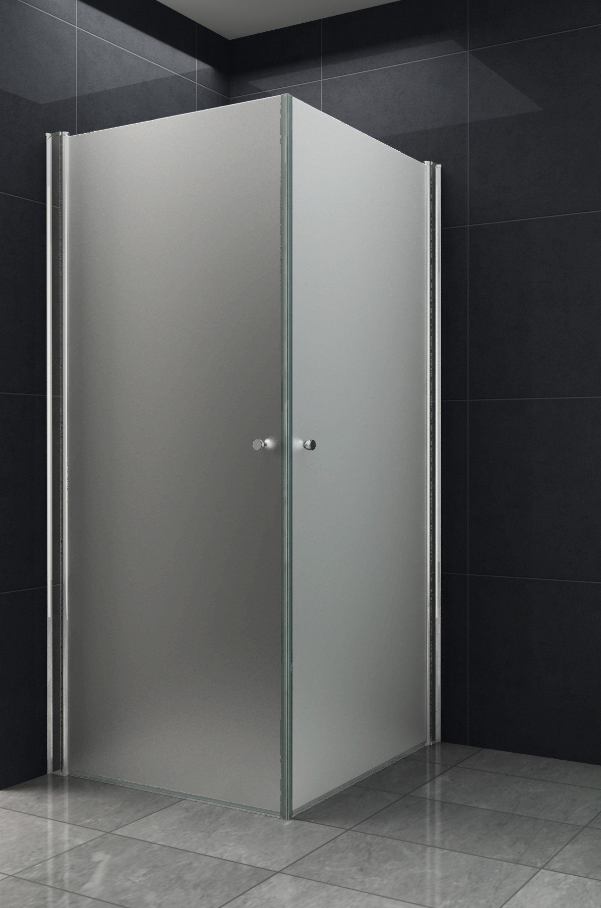 Home Systeme Eckdusche MÜNCHEN-FROST Duschkabine Dusche günstig online kaufen