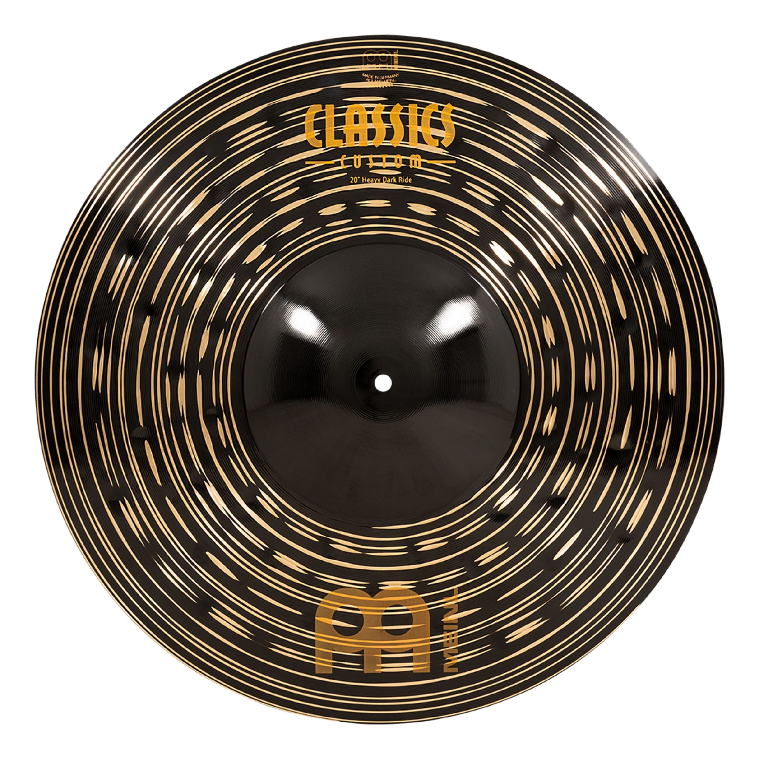 Meinl Percussion Бассейн, Cymbals, Ride Бассейн, Classics Custom Dark Heavy Ride 20" - Ride Cymbal