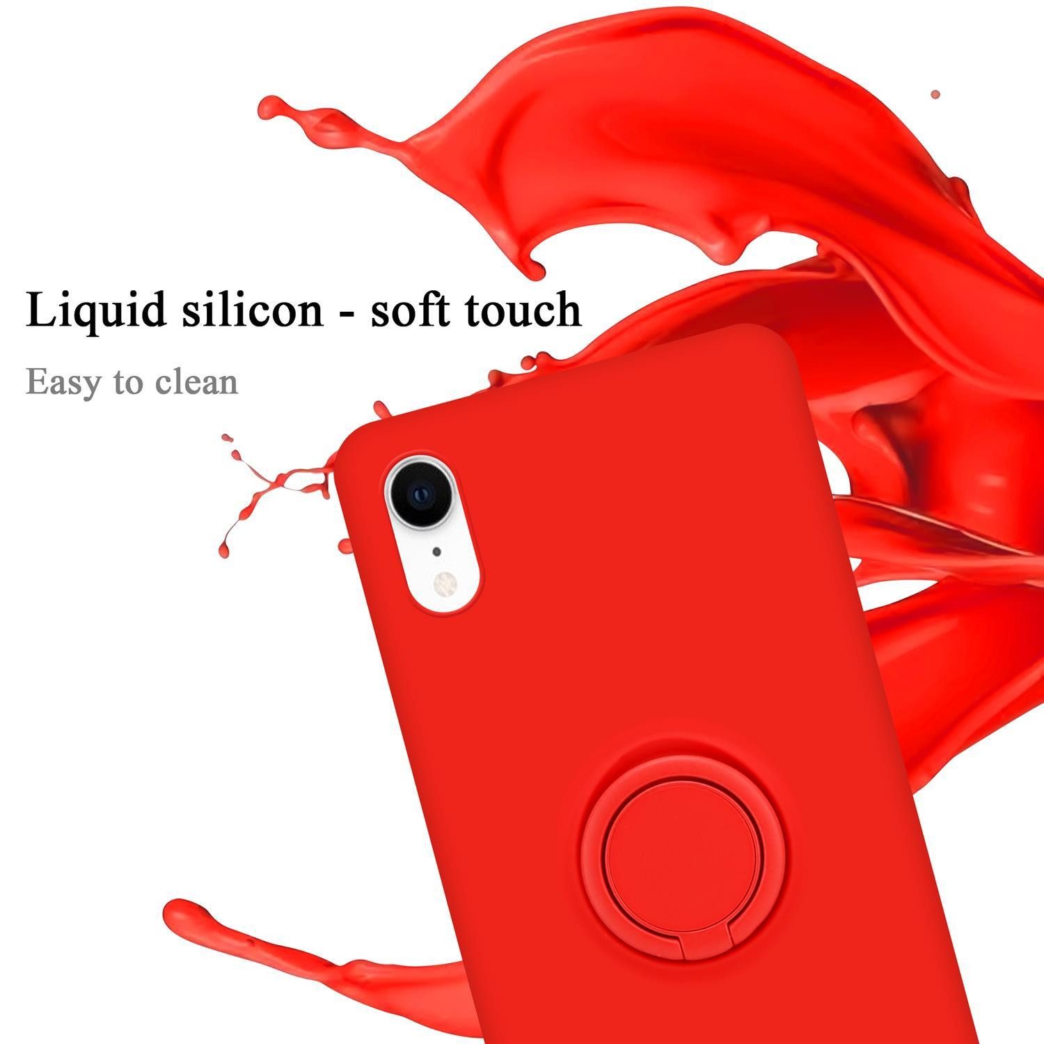 Cadorabo Handyhülle für iPhone XR Hülle Apple iPhone XR, Robustes Hard Case - Handy Schutzhülle - Hülle - Back Cover Bumper