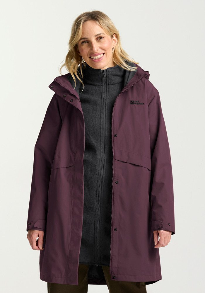 Jack Wolfskin 3-in-1-Funktionsmantel BAYLIGHT 3IN1 COAT günstig online kaufen