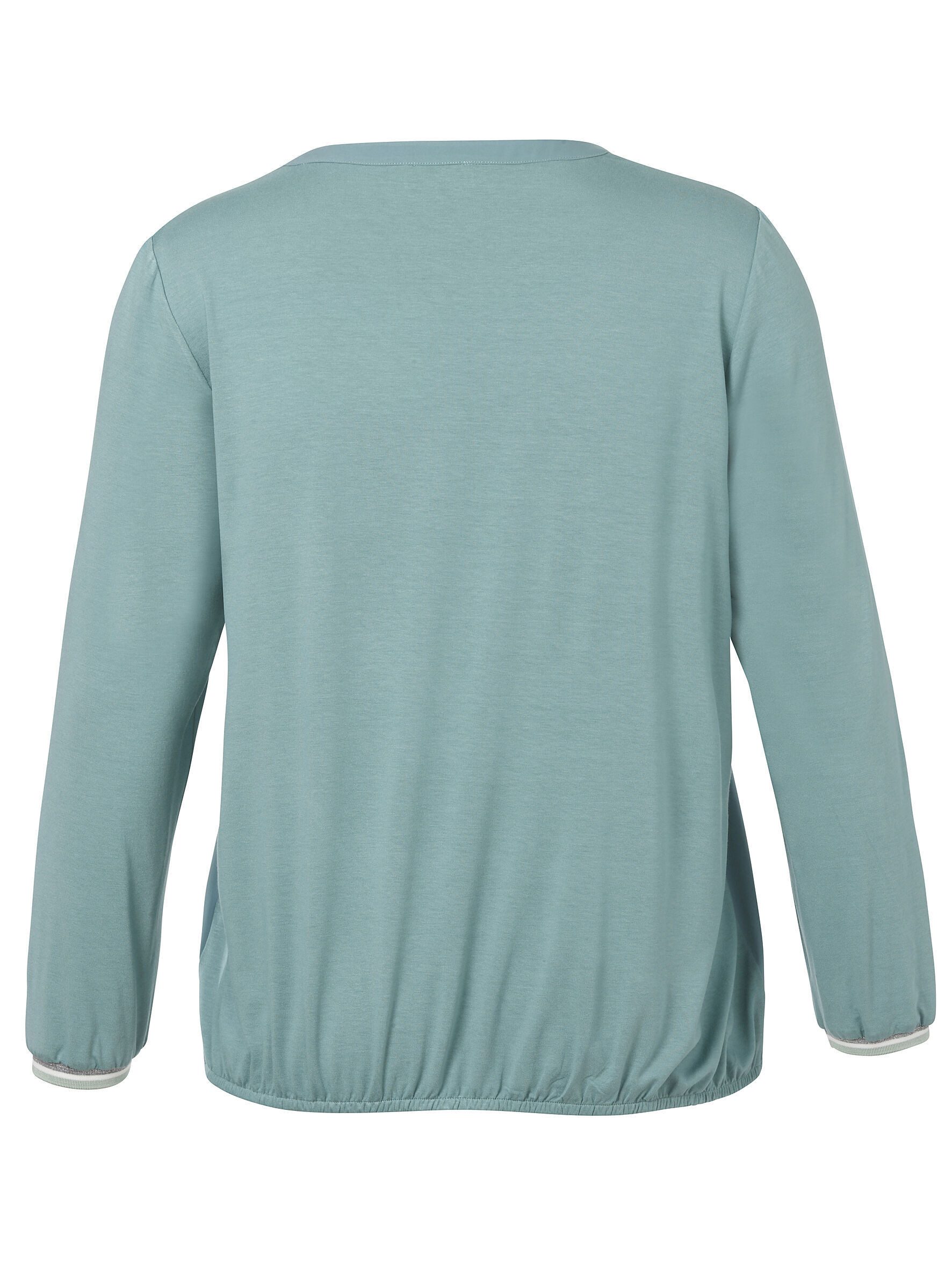 VIA APPIA DUE Rundhalsshirt (1-tlg) mit Gummizugbund