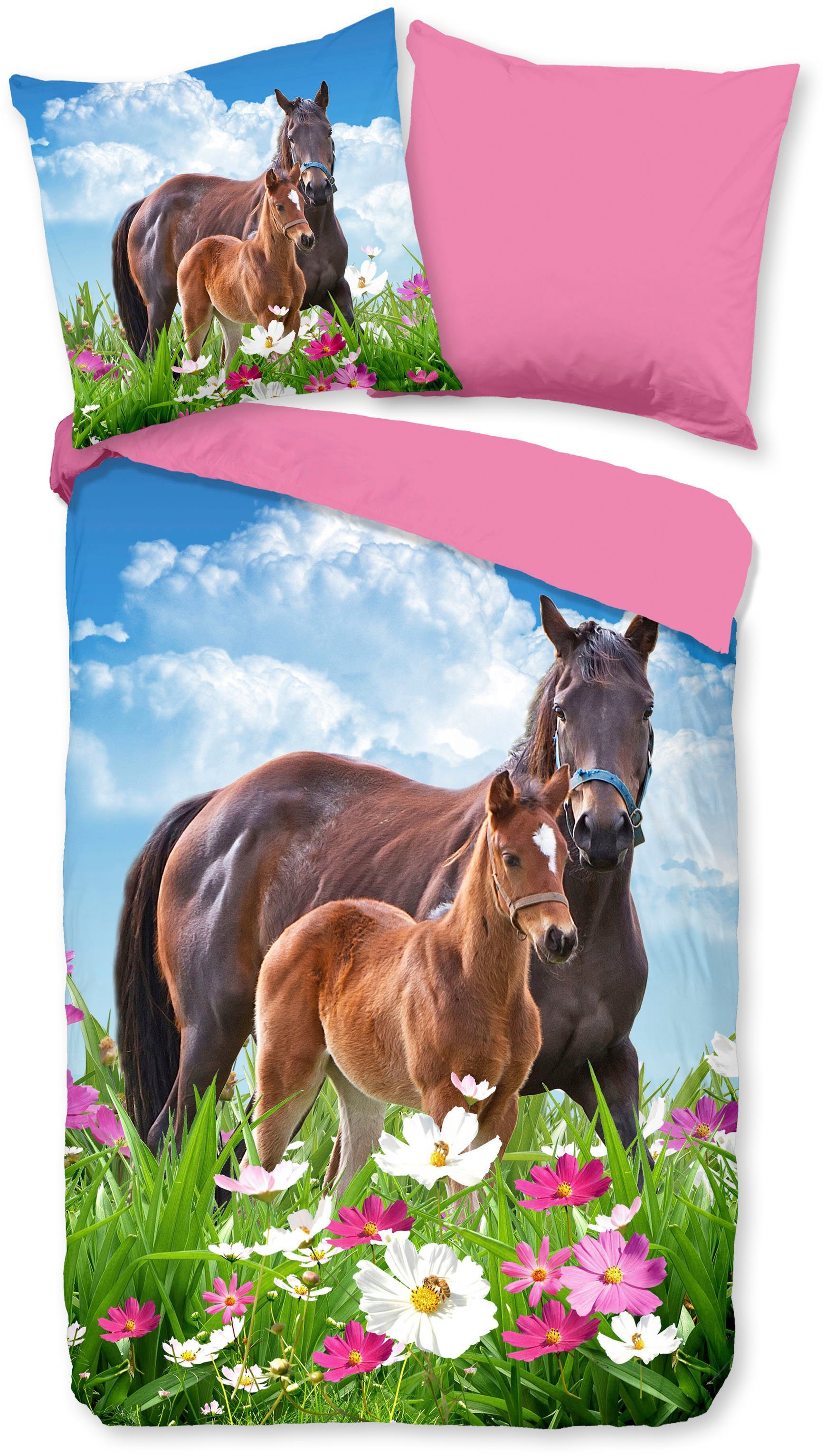 good morning Kinderbettwäsche Dora, Renforcé, 2 günstig online kaufen