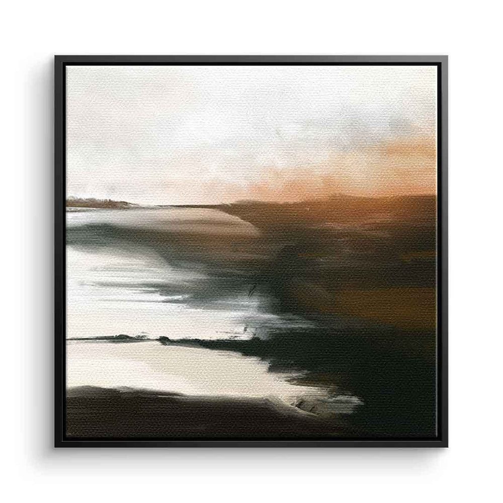 DOTCOMCANVAS® Acrylglasbild Alamosa - Acrylglas, Leinwandbild Alamosa beige schwarz Wandbild Kunstdruck