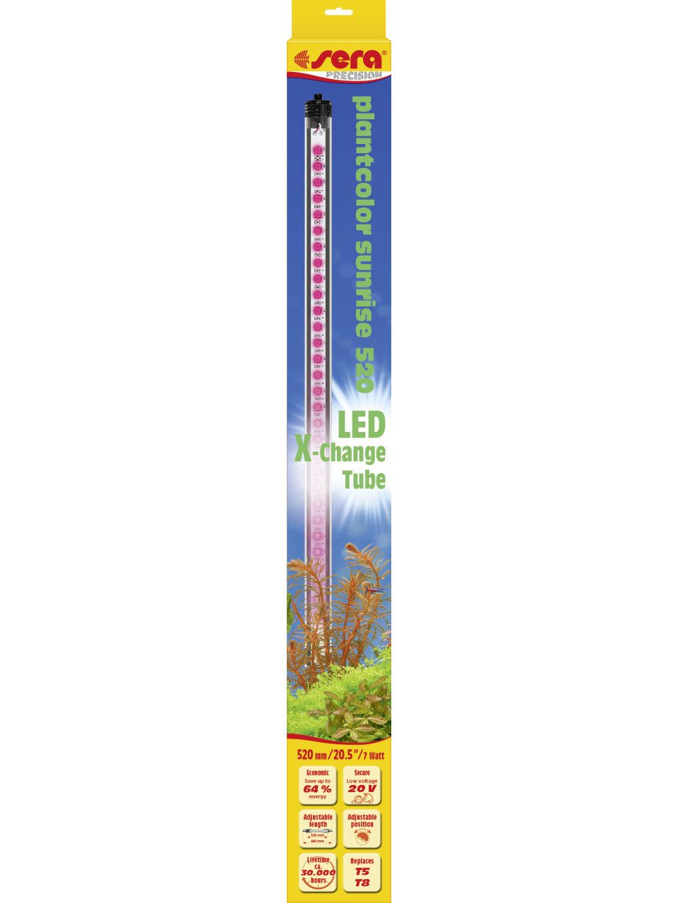 Sera LED Aquariumleuchte Sera Aquarium-Beleuchtung LED plantcolor sunrise