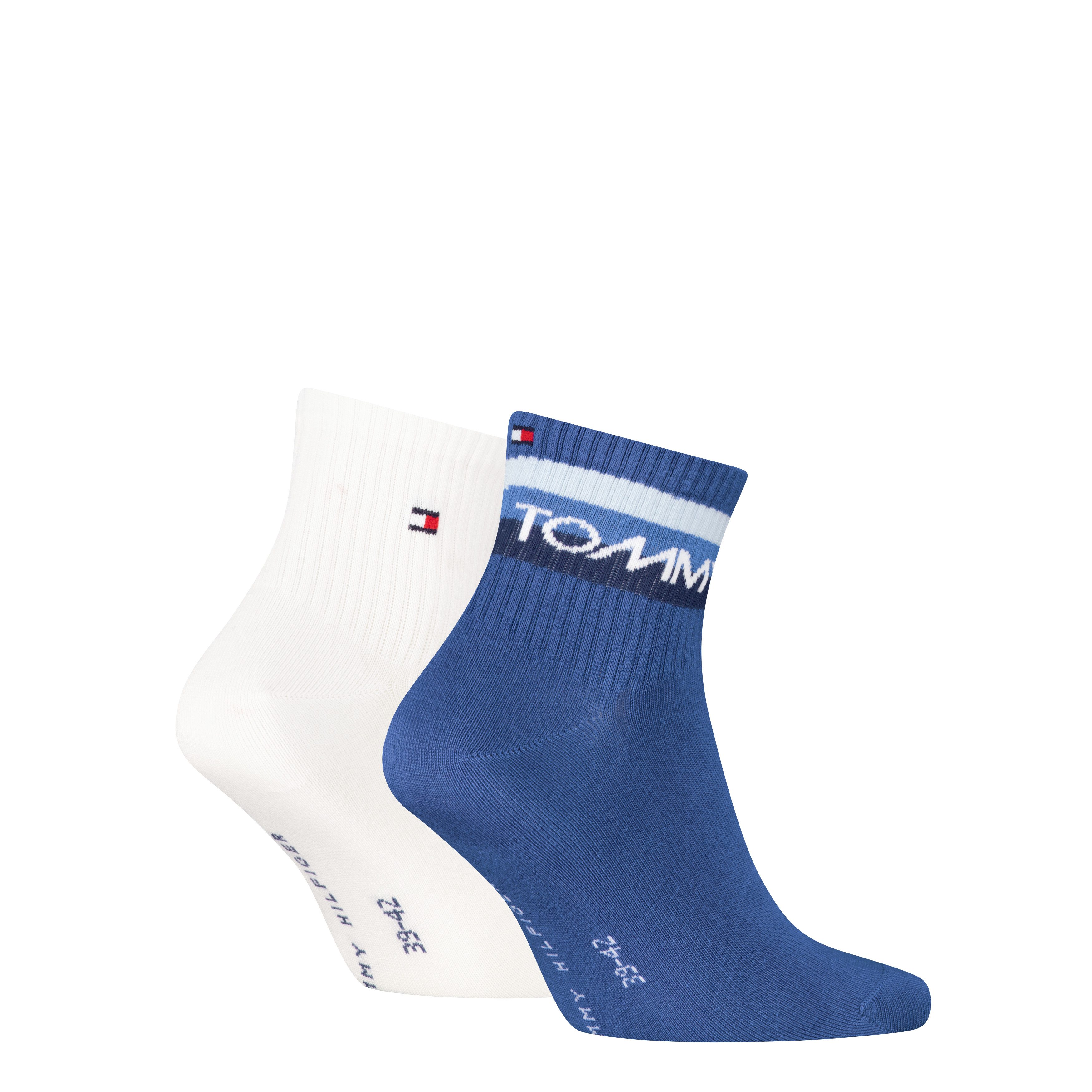 Tommy Hilfiger Kurzsocken TH MEN QUARTER 2P SPORT TH LOGO (2 Paar) günstig online kaufen