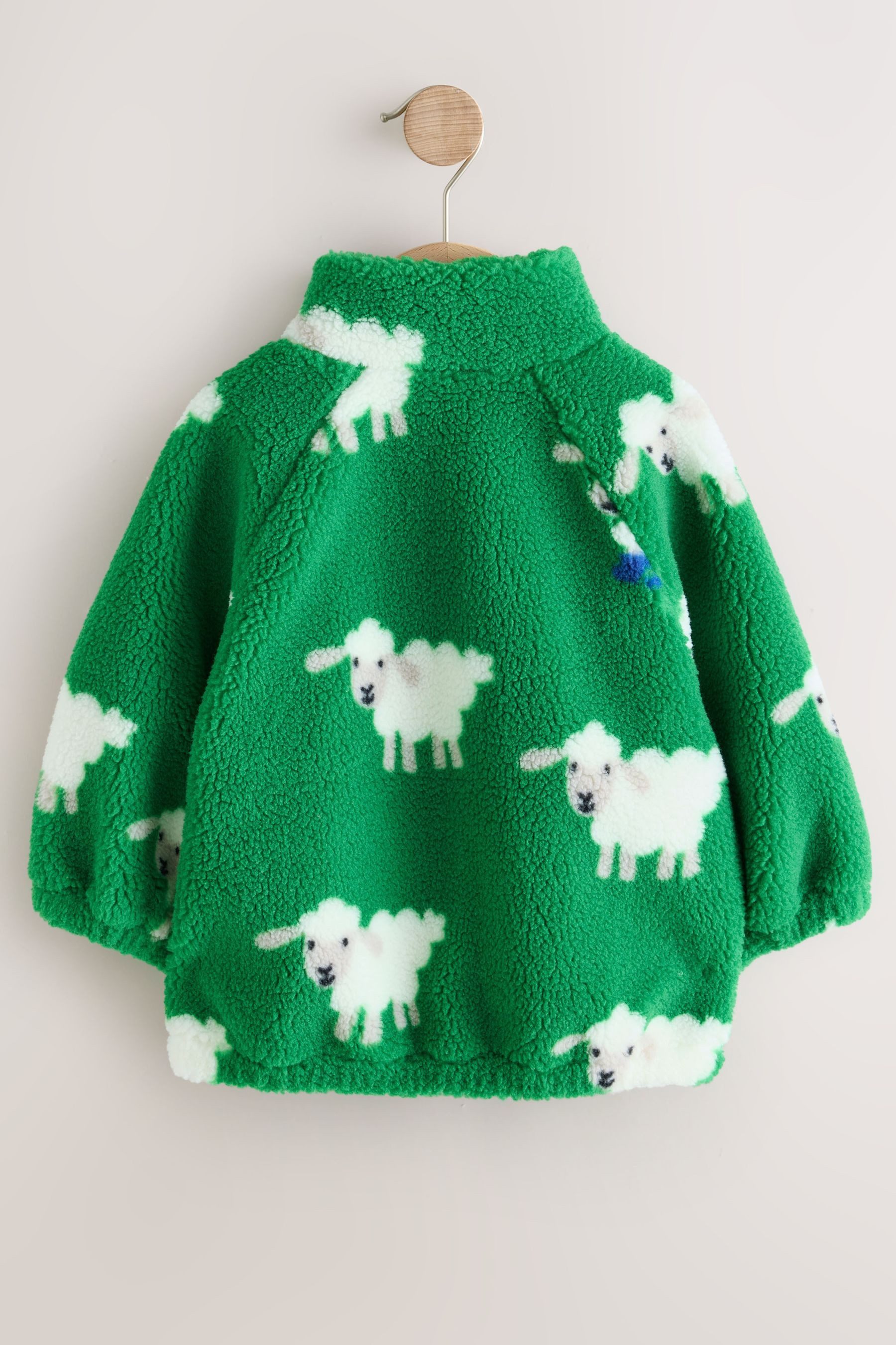 Next Fleecejacke Fleece mit durchgehendem Print (1-St) – Bild 2 von 5