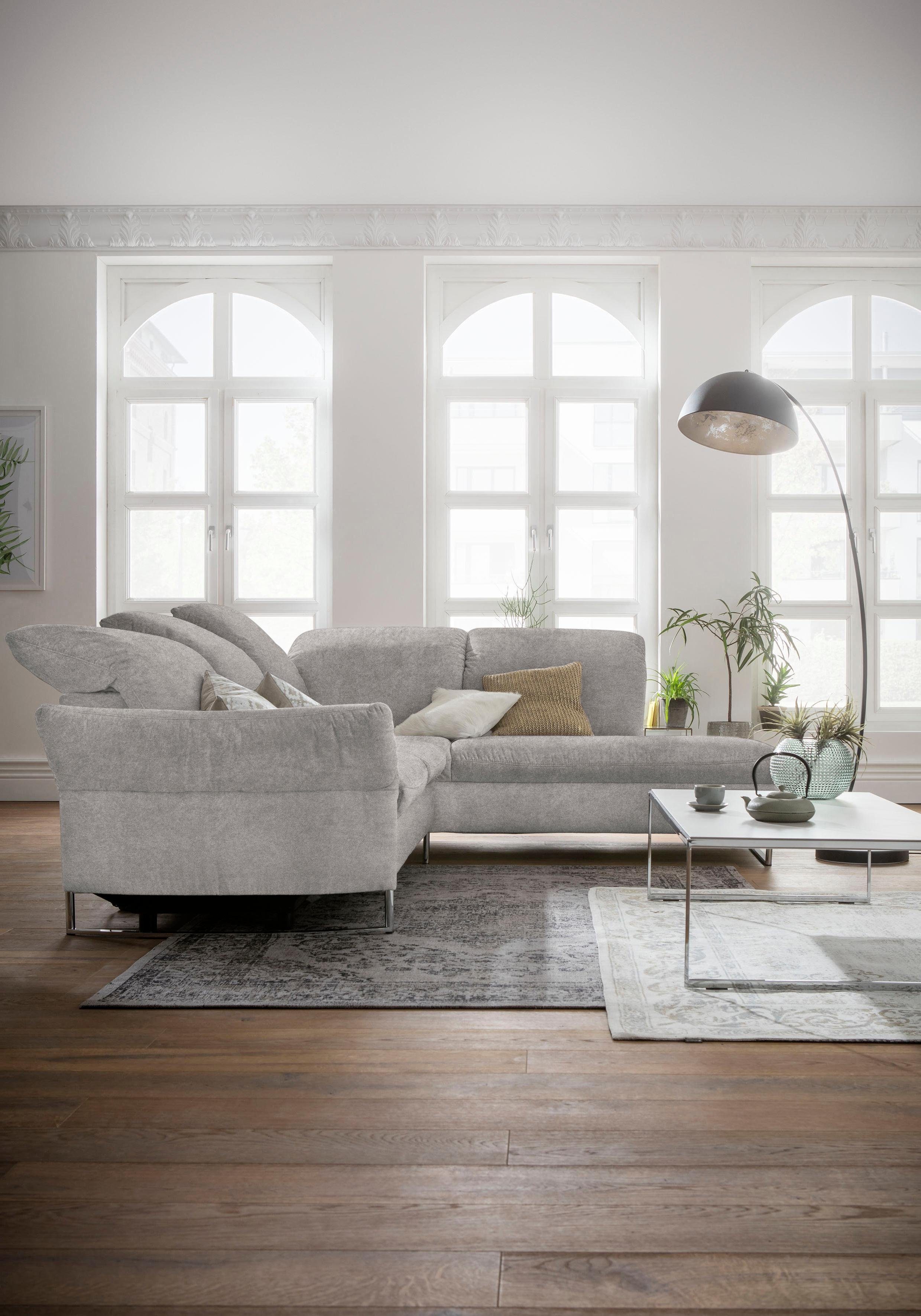 GALLERY M branded motorischer Viviana, Relaxfunktion Ecksofa by wahlweise mit Musterring