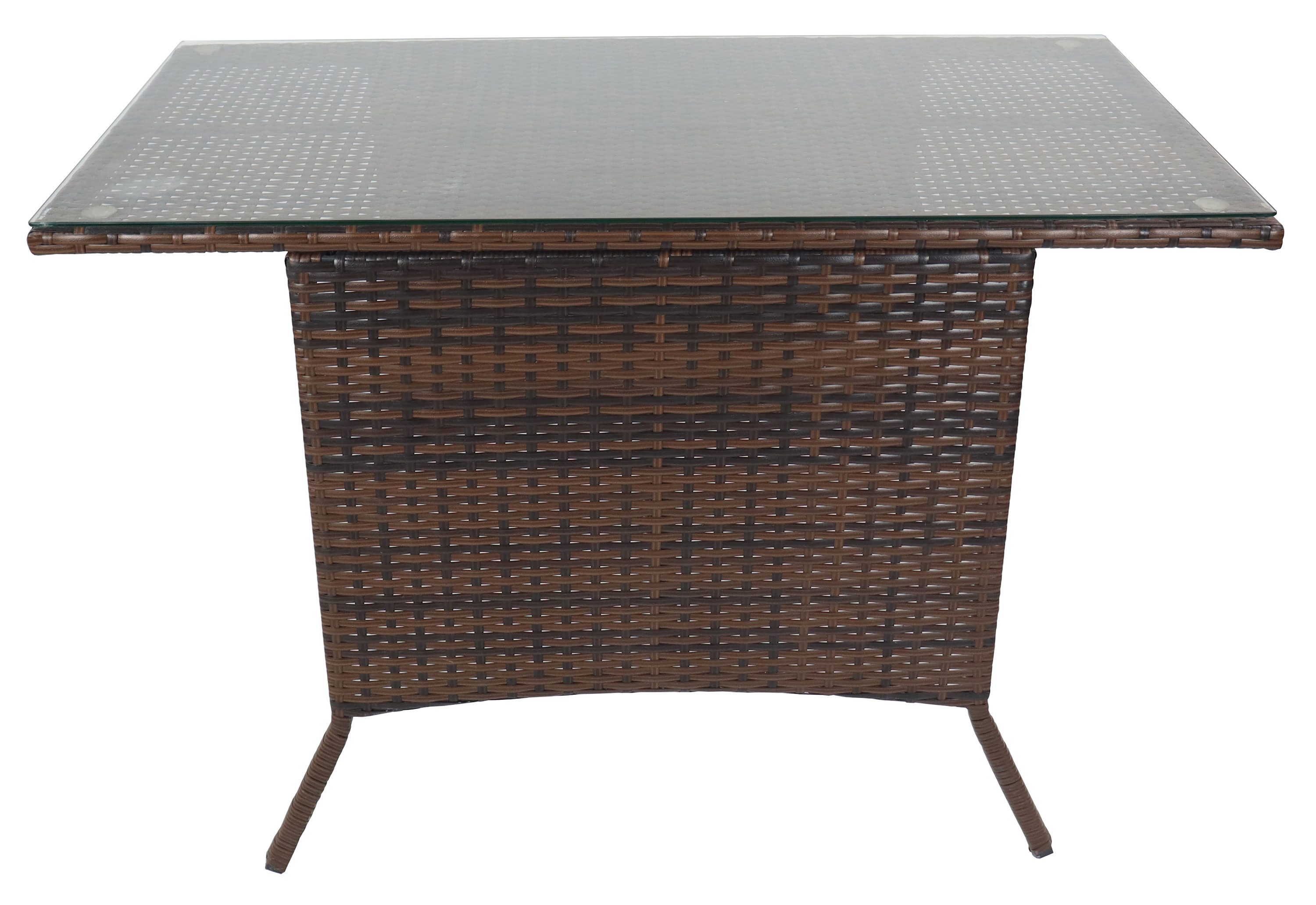 VCM Gartentisch Rattan Gartentisch Balkontisch Raloso günstig online kaufen