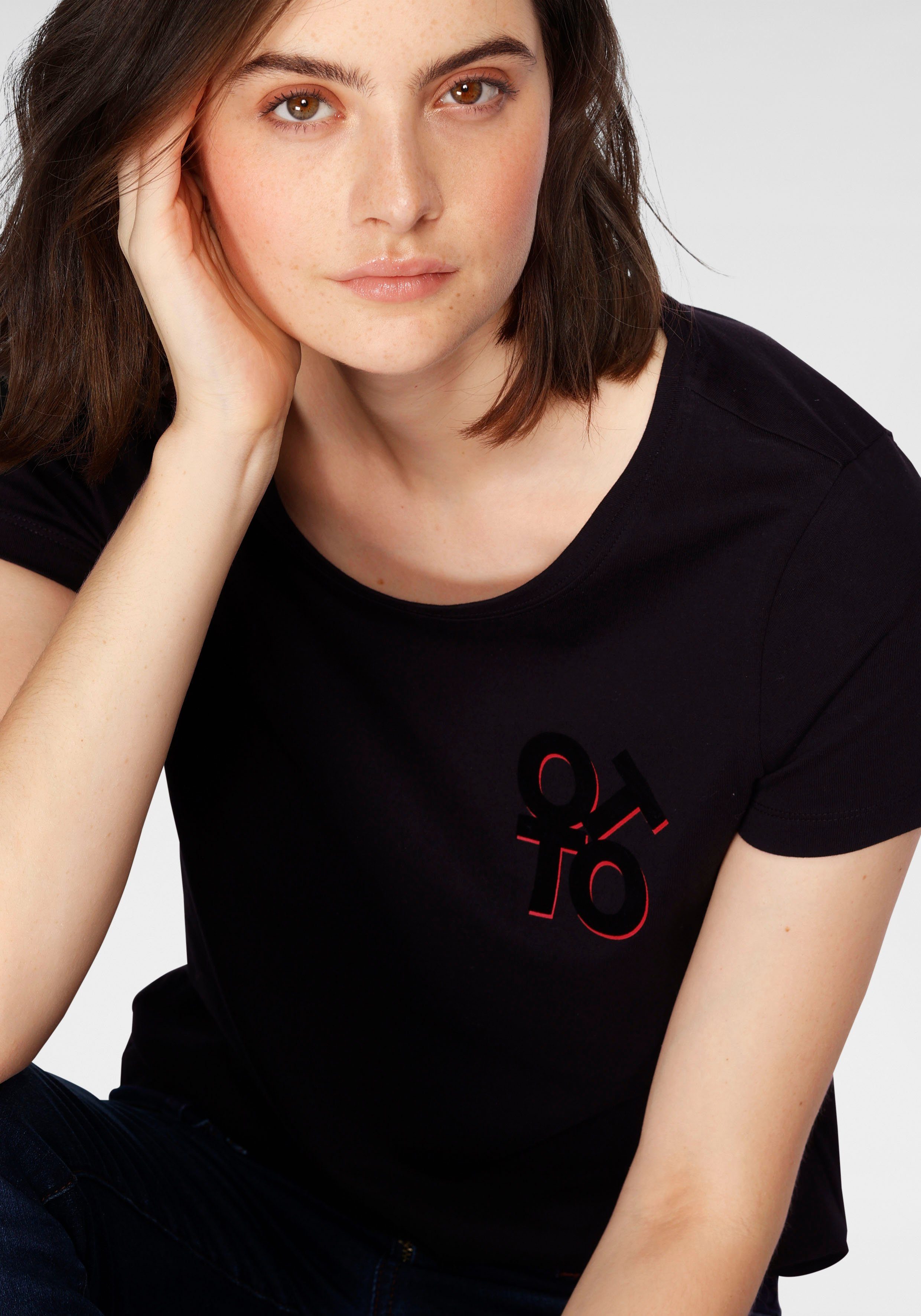 Damen Shirts OTTO T-Shirt OTTO Logo - Pride Edition aus zertifizierter Bio-Baumwolle mit LOGO-Druck