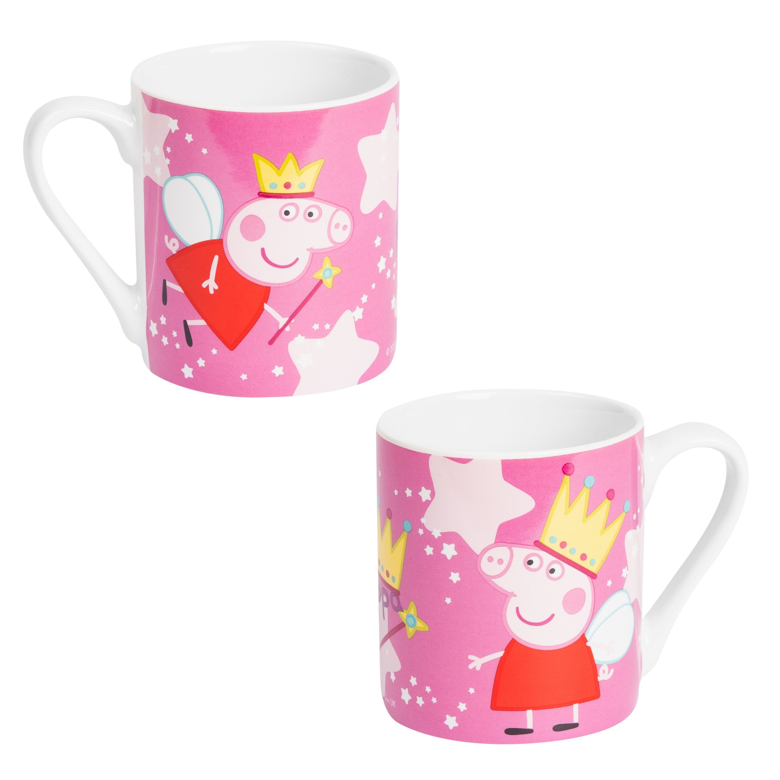 - Tasse United Feenkönigin Porzellan Porzellan ml, 230 Labels® für Kinder Tasse aus Rosa Wutz Peppa