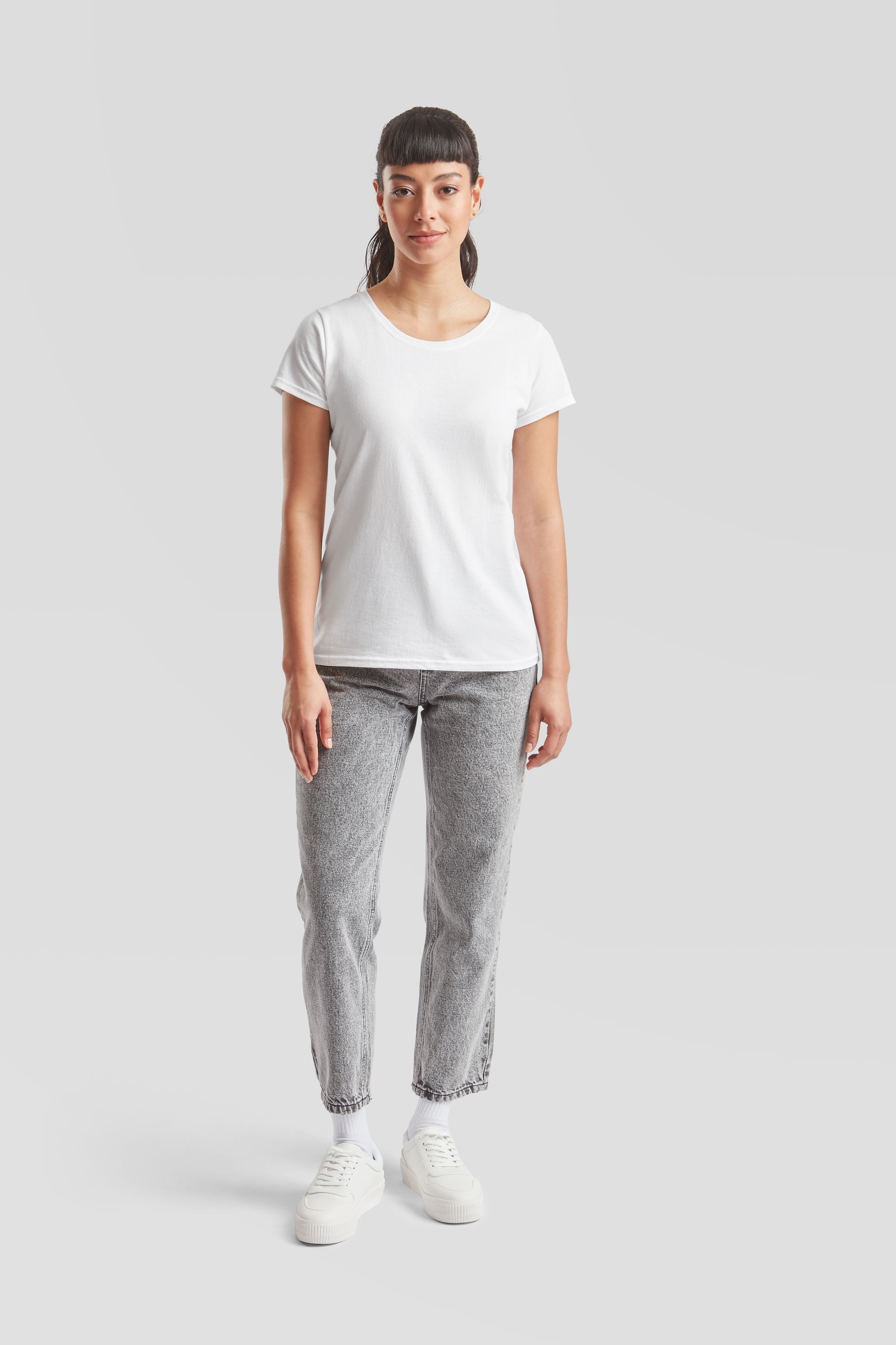 Fruit of the Loom Rundhalsshirt Fruit of the Loom Original T Lady-Fit günstig online kaufen