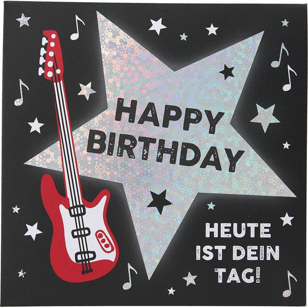 Depesche Geschenkkarte DEPESCHE Musikkarte Pop up Motiv 17