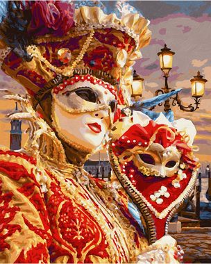 Schipper Malen nach Zahlen Meisterklasse Premium - Karneval in Venedig, Made in Germany