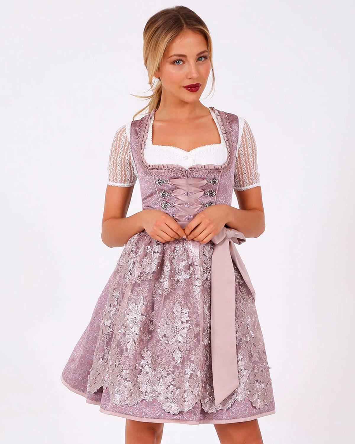 Dirndl Madl Spitzenschürze Krüger Krüger 'Palila' Fli 409561, Dirndl