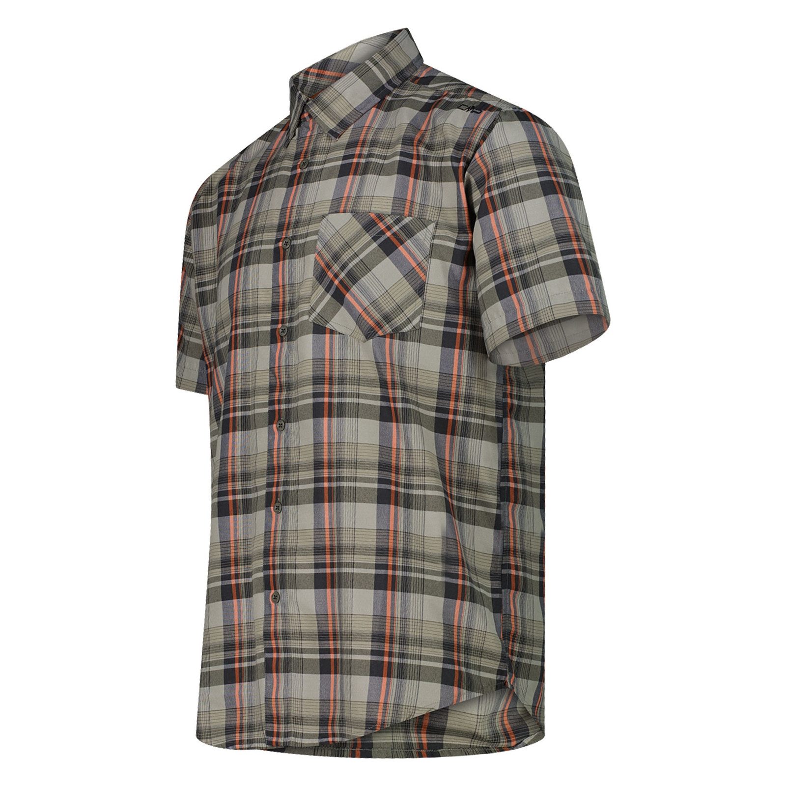 CMP Outdoorhemd Man Shirt mit eingesticktem Logo