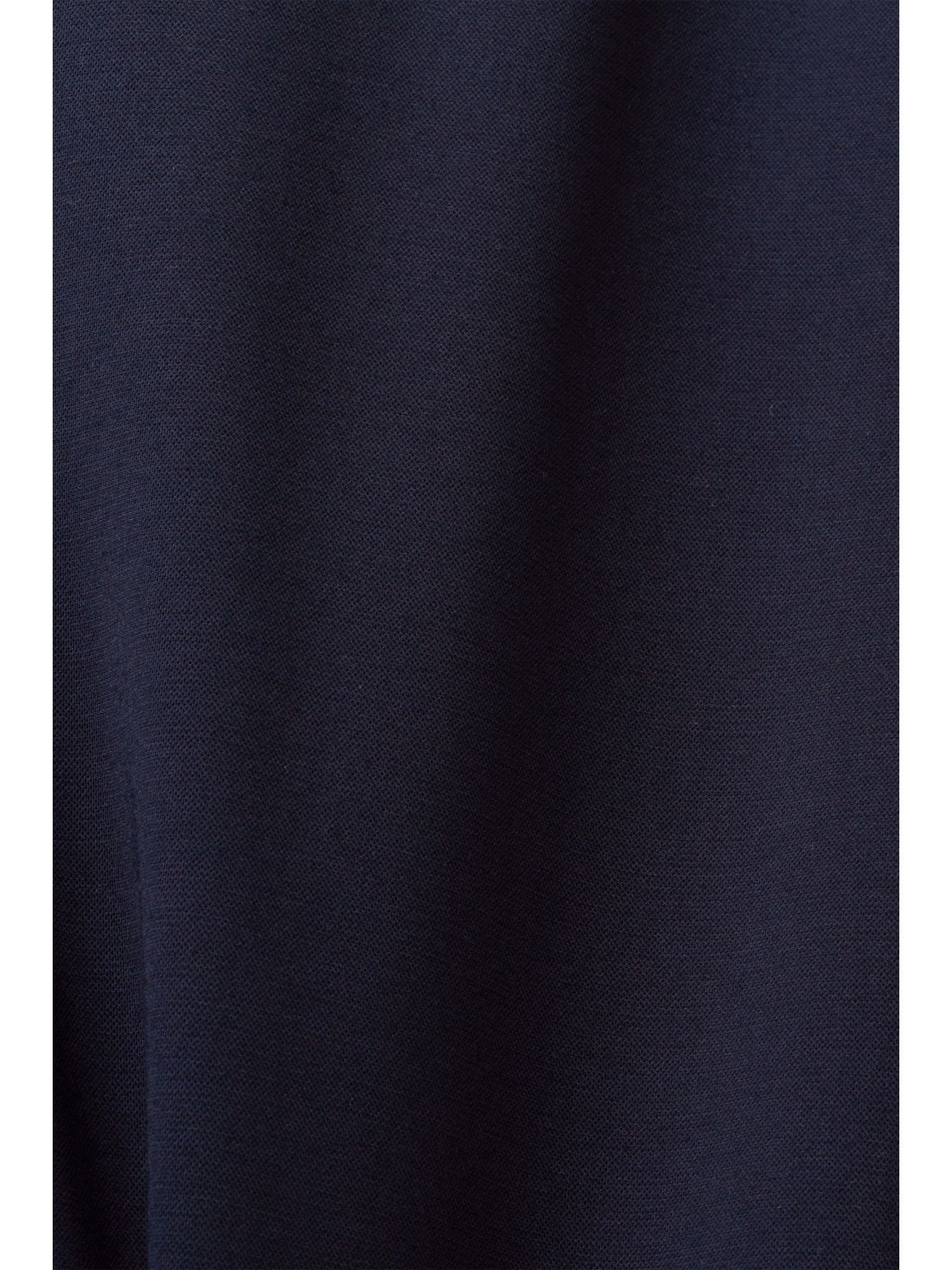 aus Collection Jersey-Piqué NAVY Anzughose Anzughose Esprit