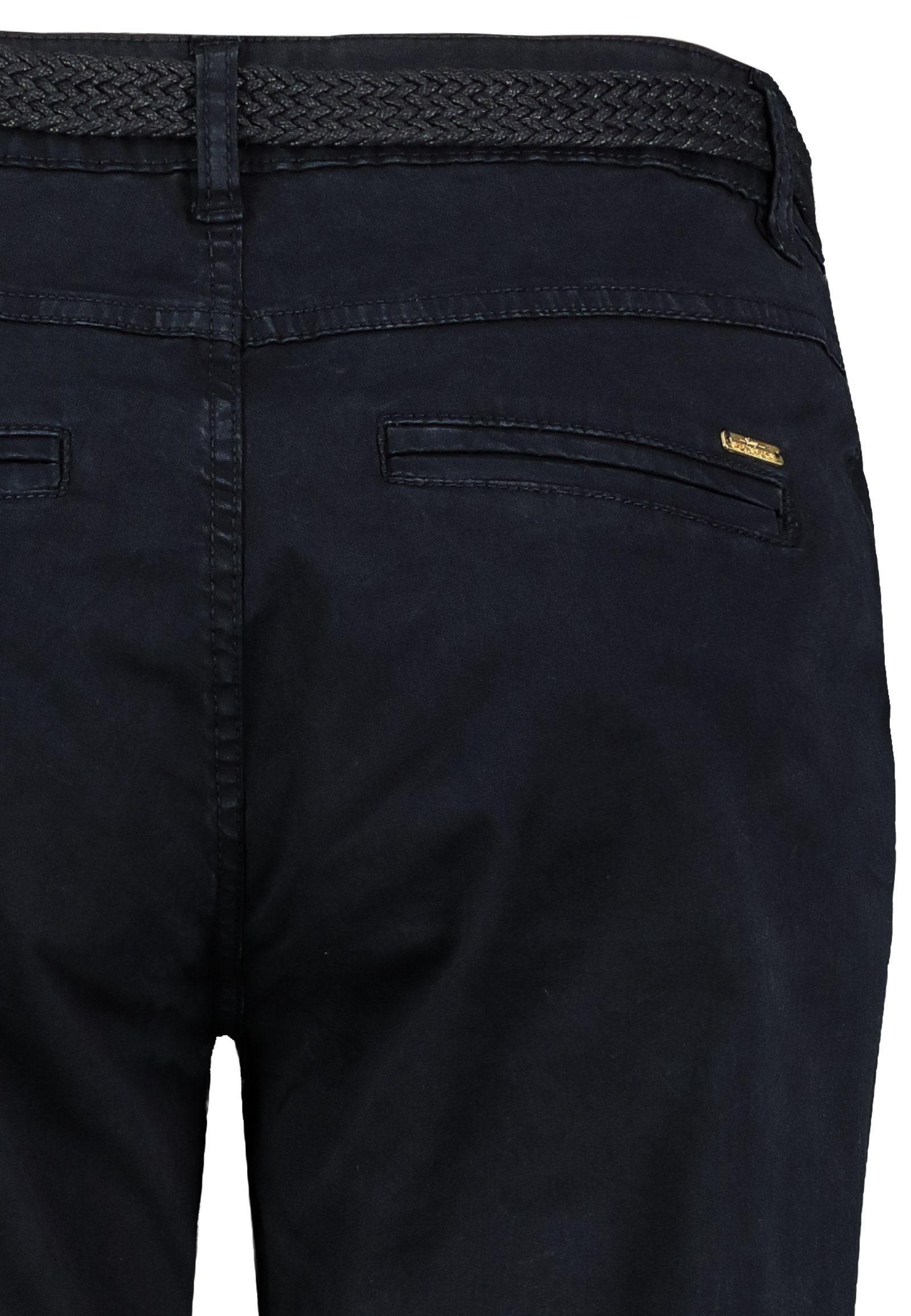 Urban Surface Chinos Damen Chino Stoffhose Businesshose Sommer Navy inkl.Gürtel Hose Freizit